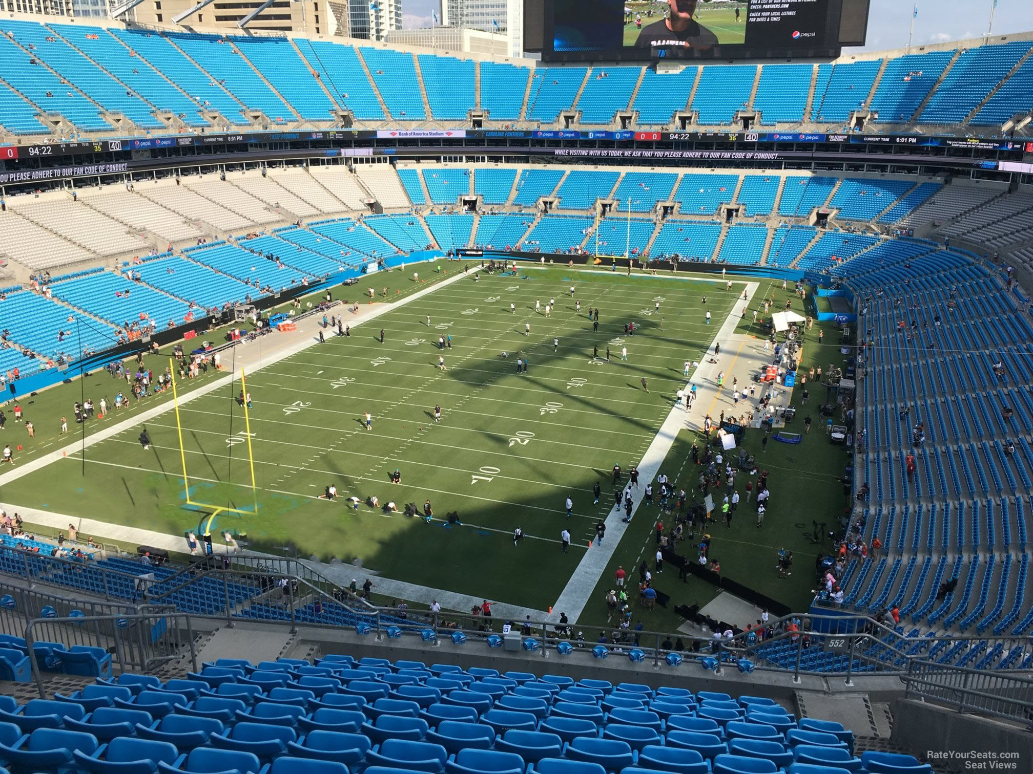 Section 552 At Bank Of America Stadium