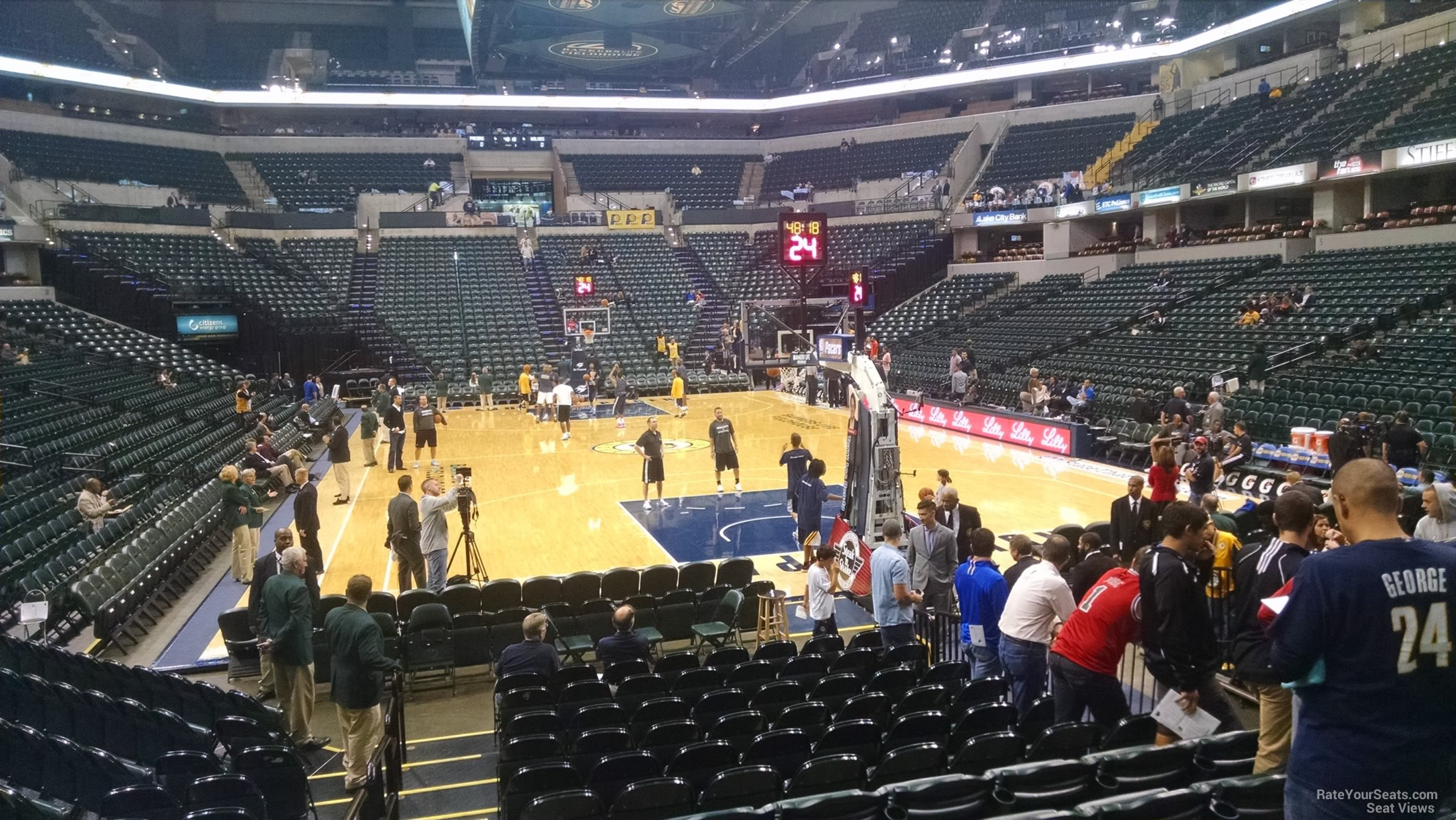 Pacers Seating Chart View