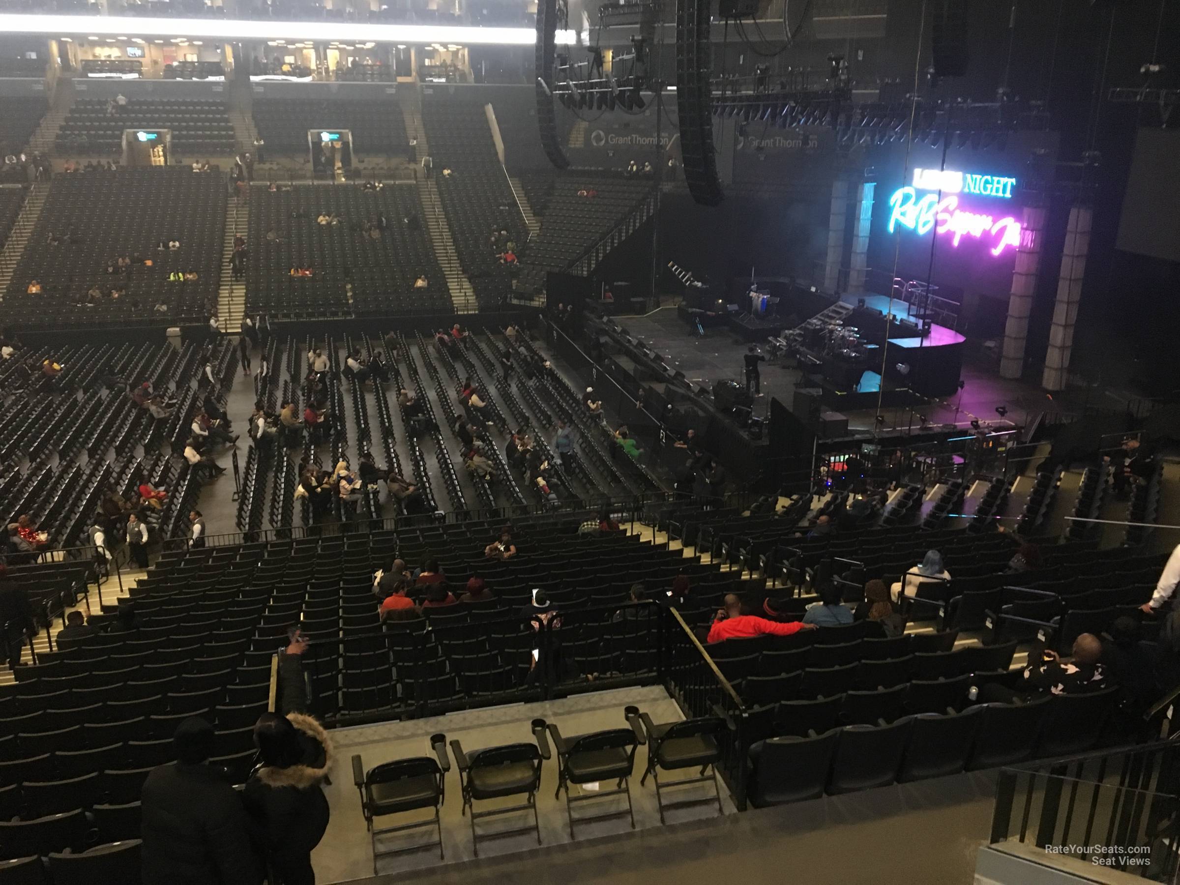 Section 107 at Barclays Center for Concerts
