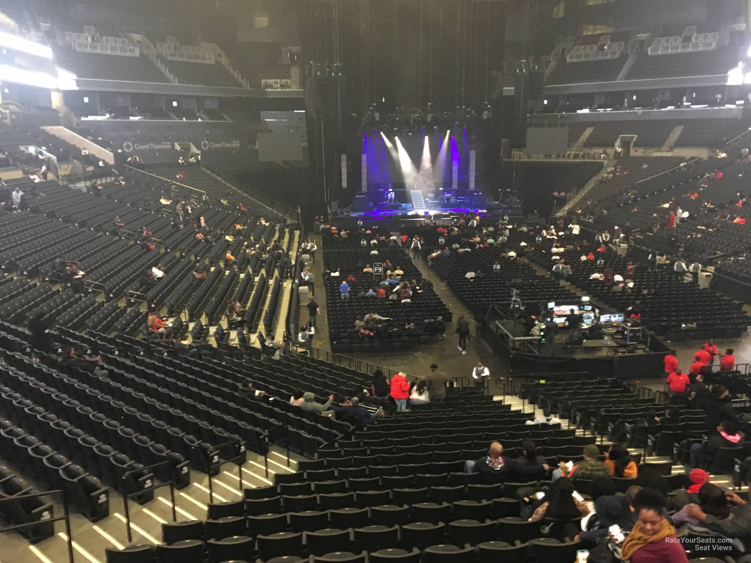 Barclays Center Section 117 Concert Seating - RateYourSeats.com