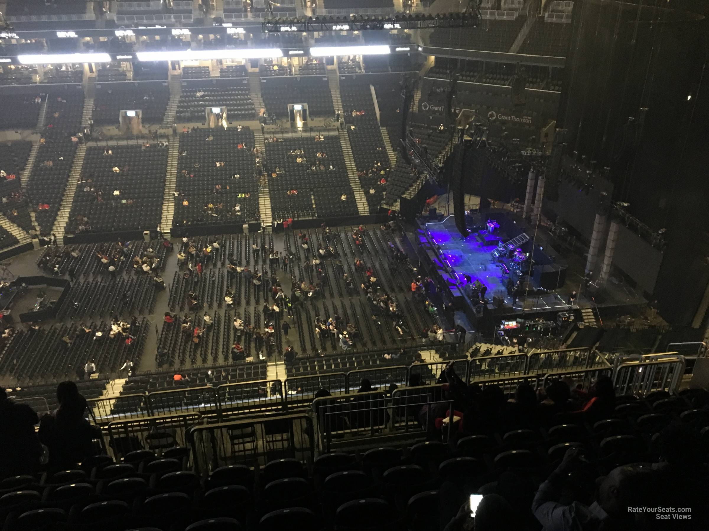 Barclays Center Section 207 Concert Seating