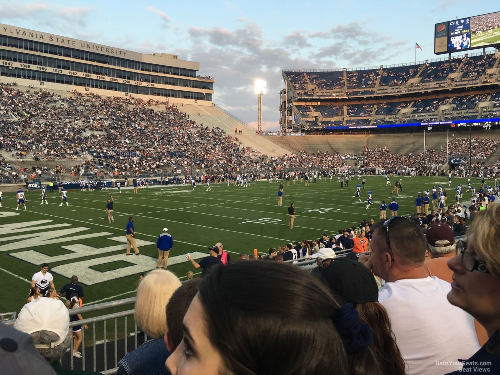 Beaver Stadium Football Seating Chart