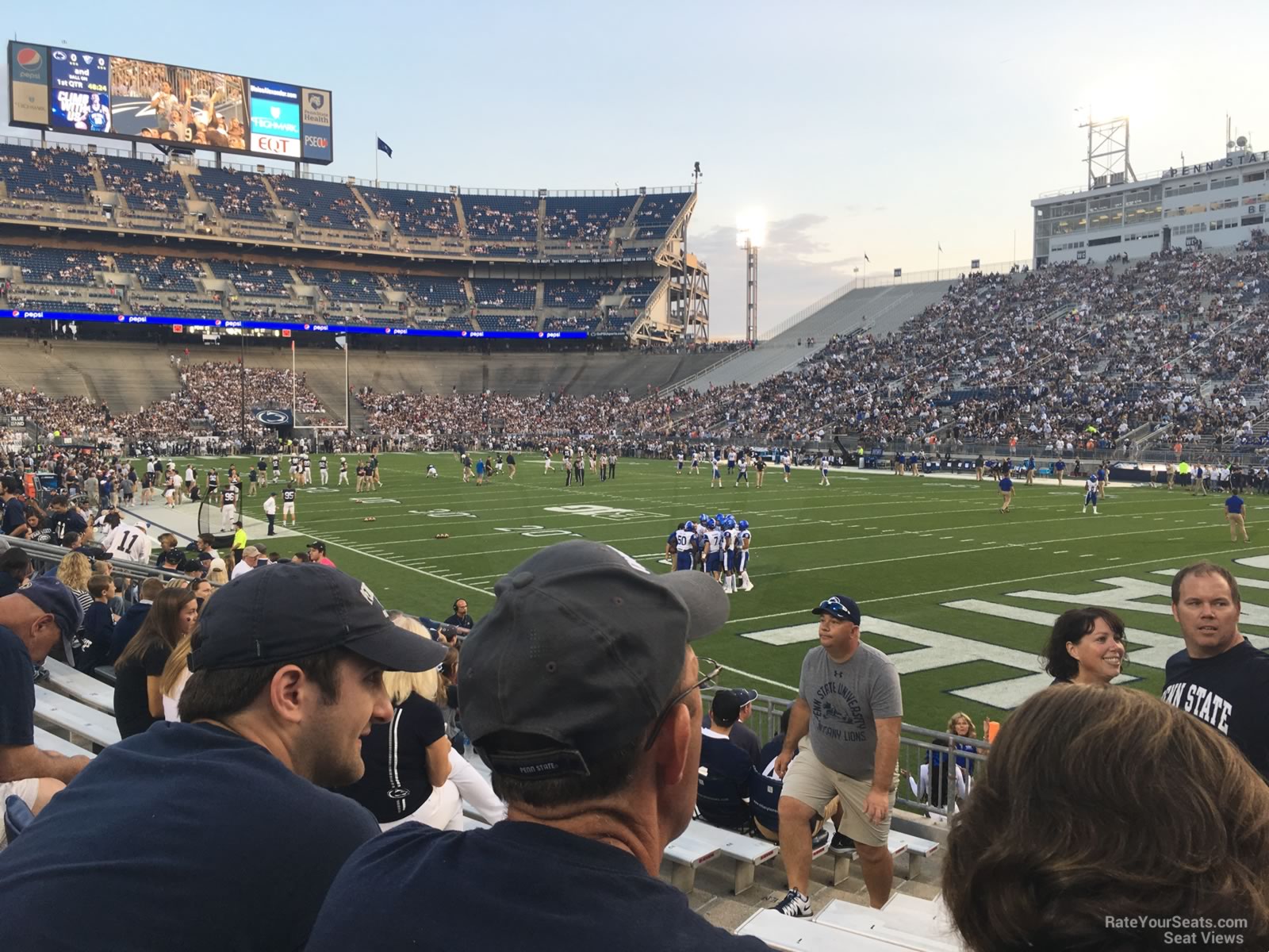 section nl, row 15 seat view  - beaver stadium