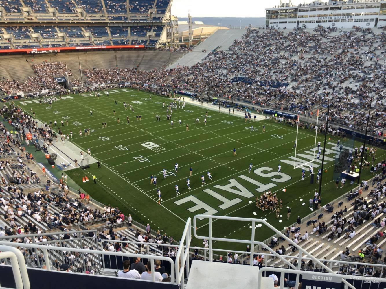 Beaver Stadium Seating Chart Row Numbers