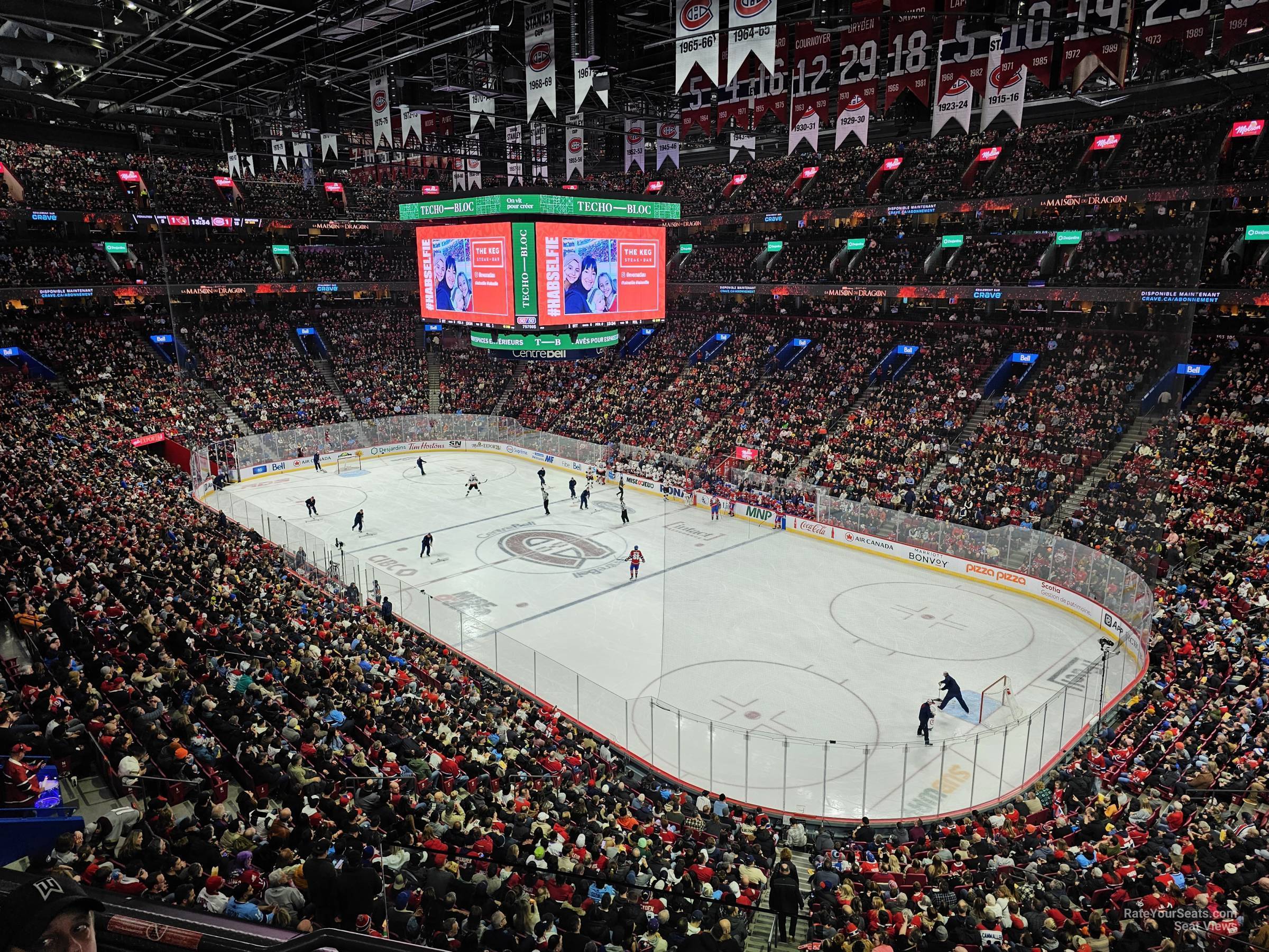 section 209, row cc seat view  for hockey - bell centre