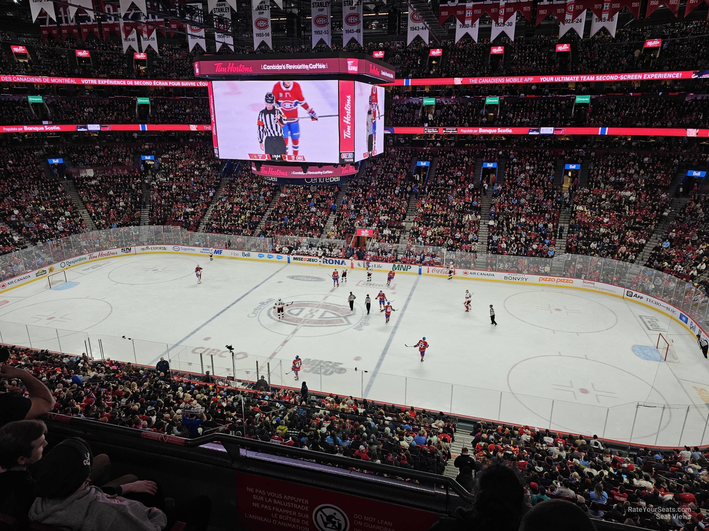 section 211, row cc seat view  for hockey - bell centre