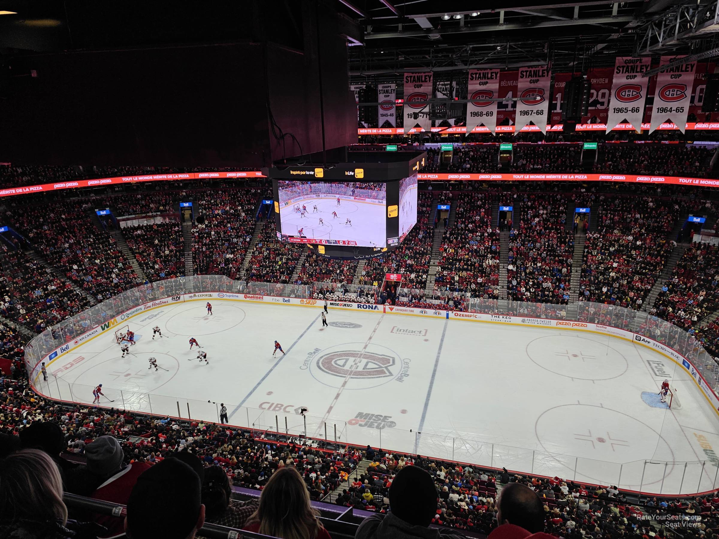 section 318, row cc seat view  for hockey - bell centre