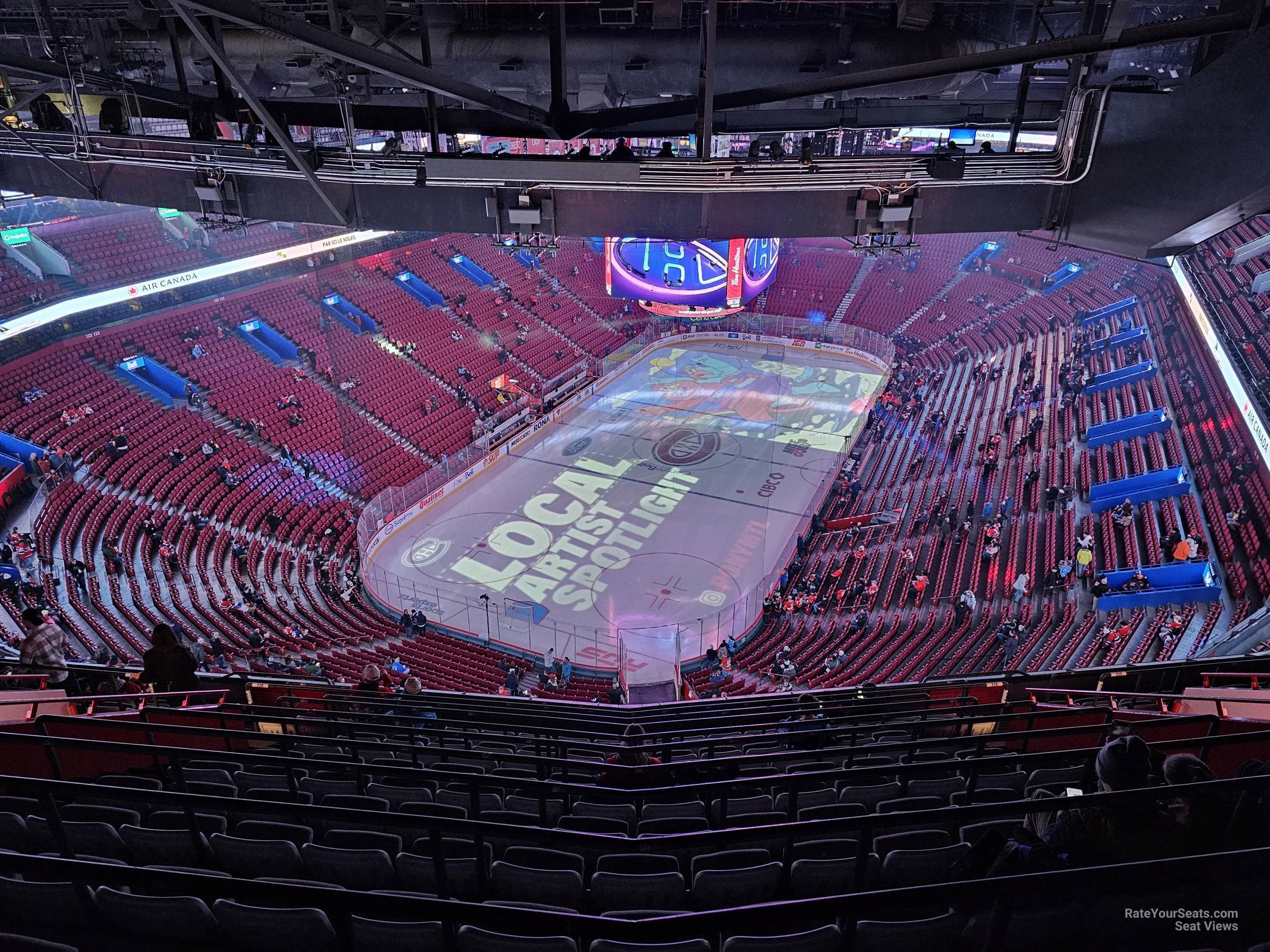 section 426, row c seat view  for hockey - bell centre