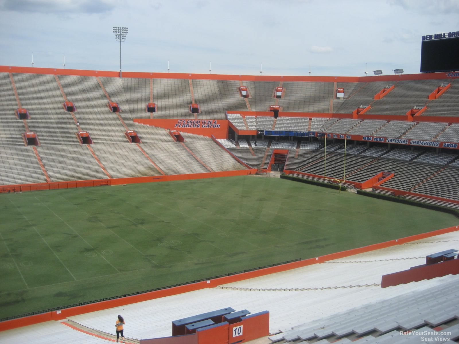 Ben Hill Griffin Stadium Seating Chart With Seat Numbers