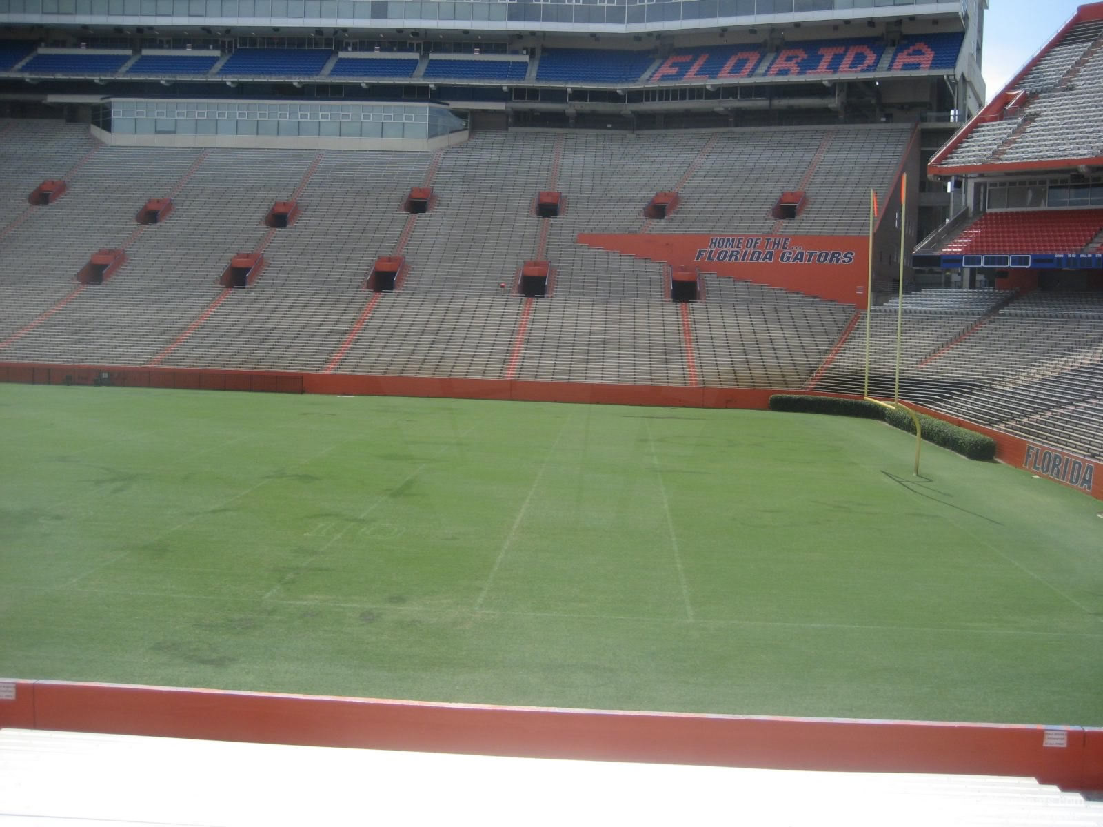 section 30, row 22 seat view  - ben hill griffin stadium