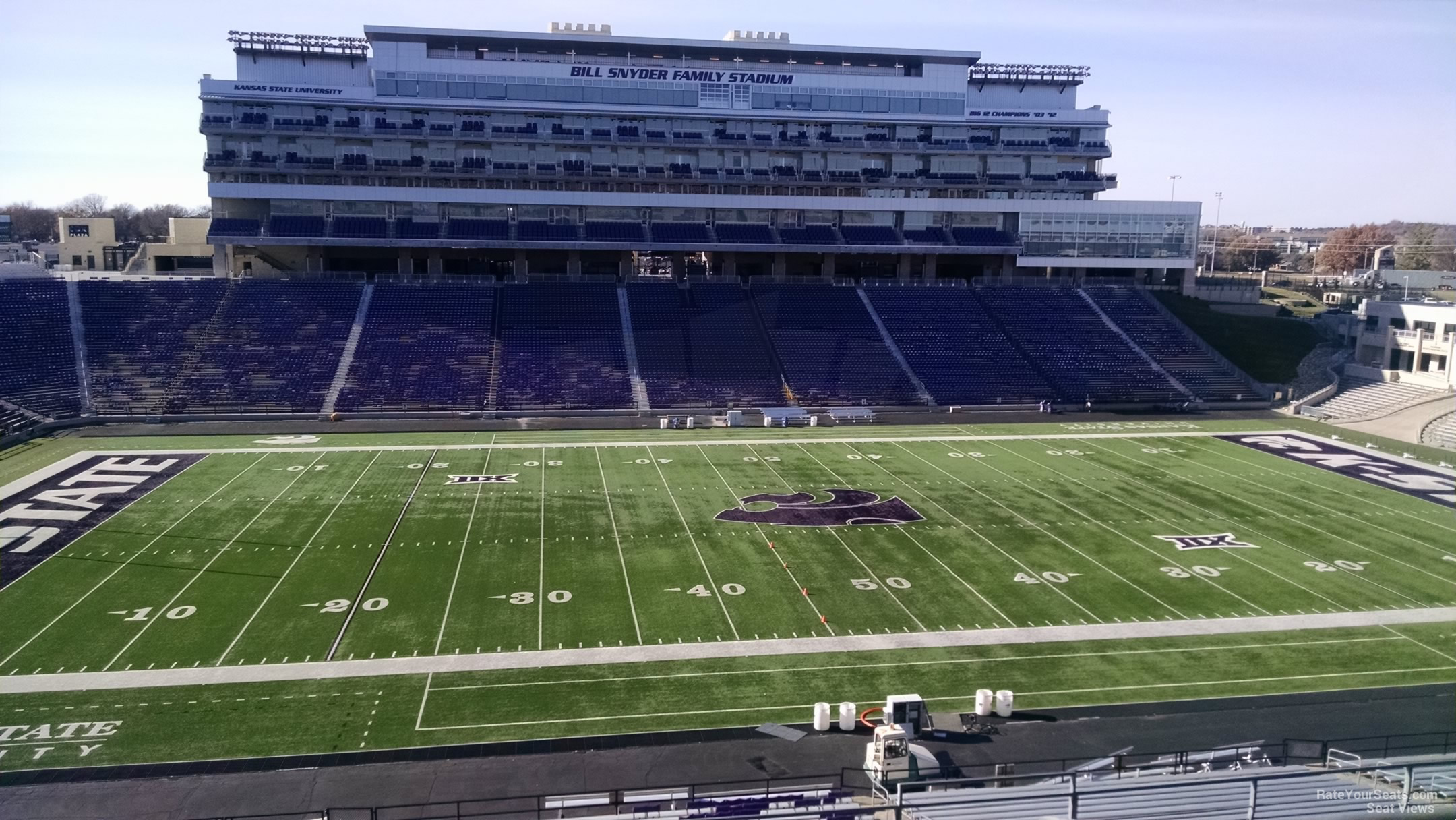 section 225, row 9 seat view  - bill snyder family stadium