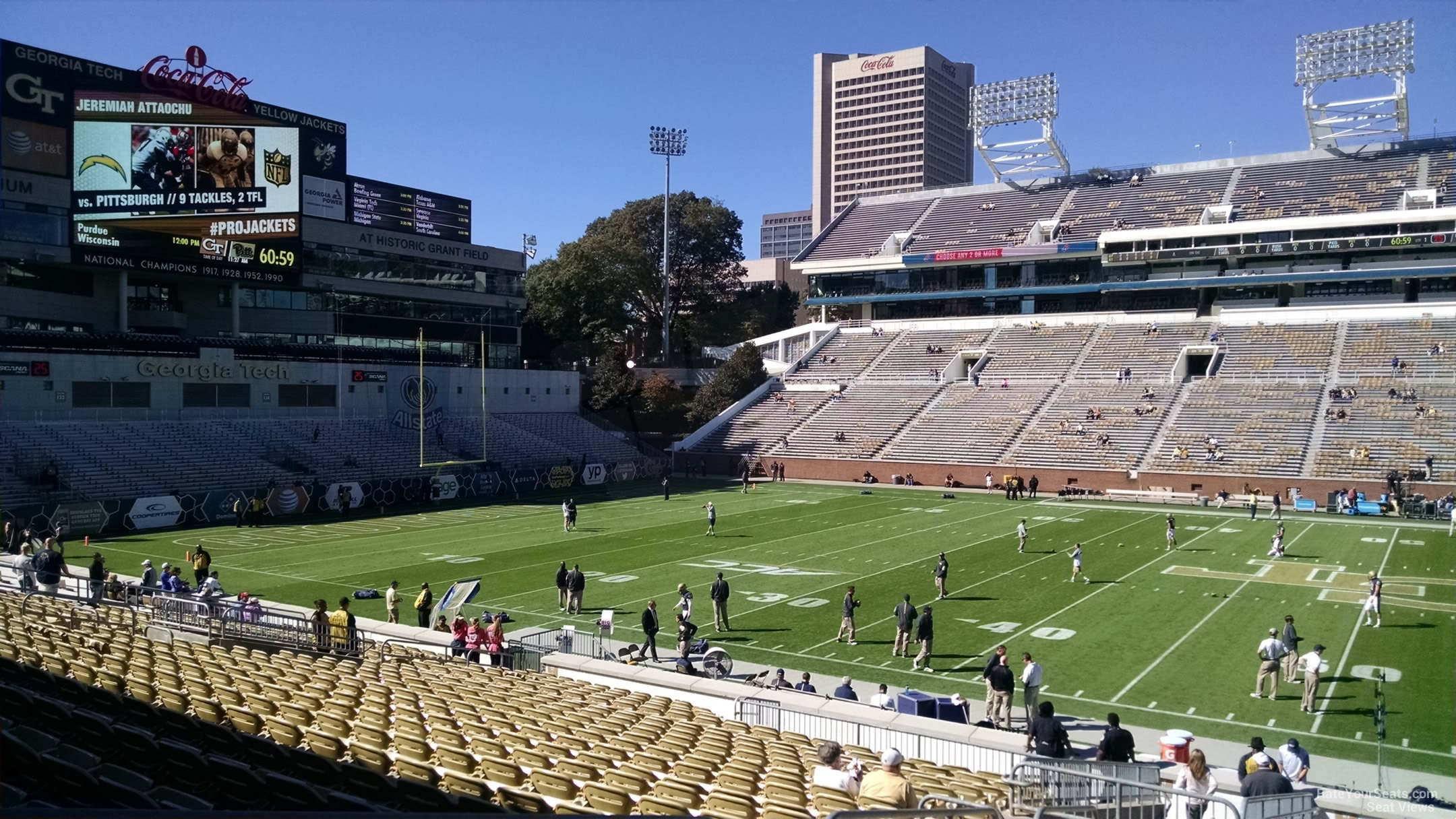 Bobby Dodd Stadium Club 2 - RateYourSeats.com