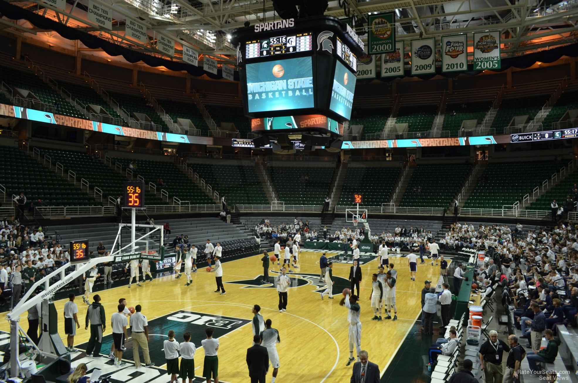 Breslin Center Seating Chart With Rows