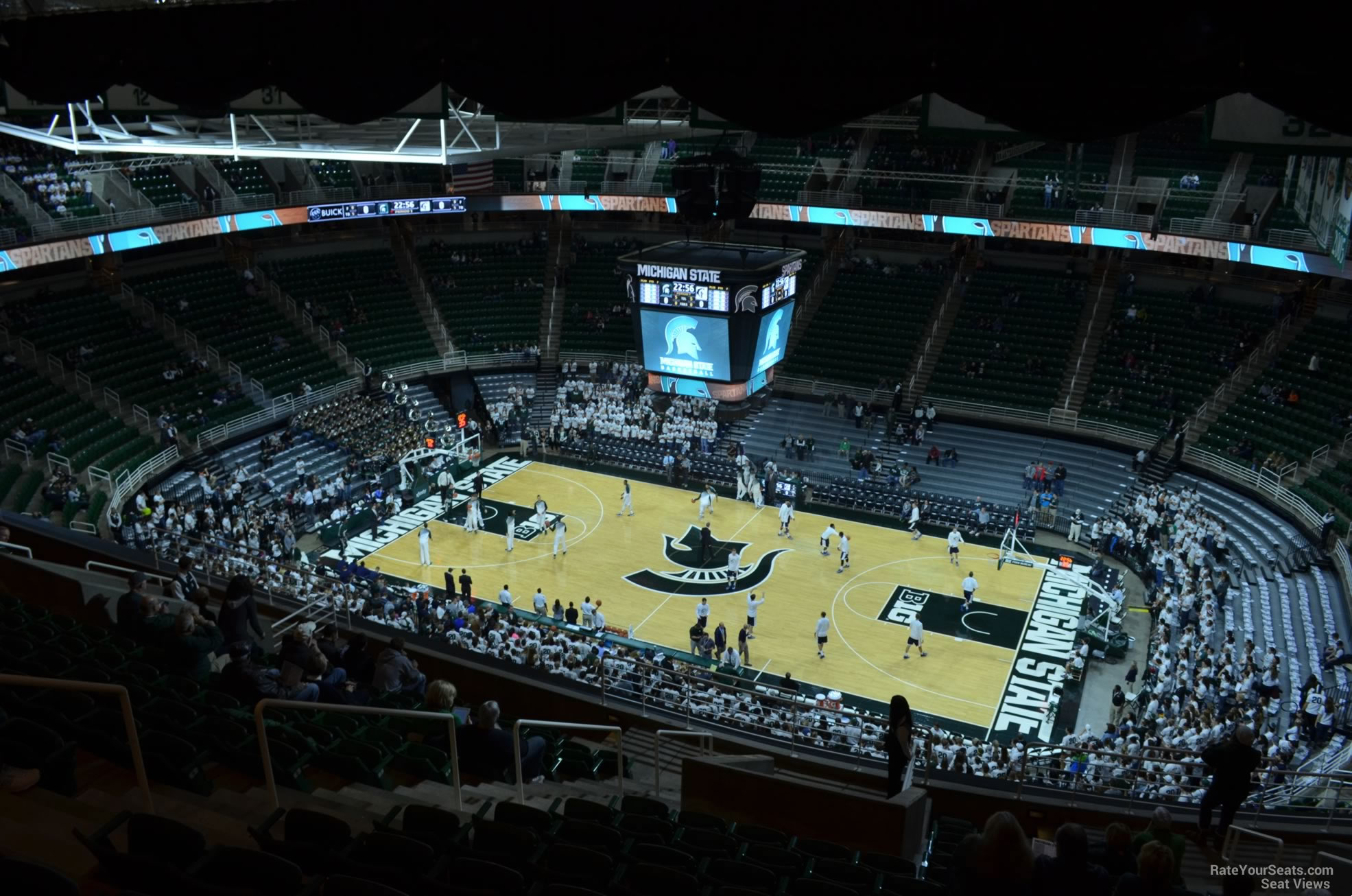 section 207, row 15 seat view  - breslin center