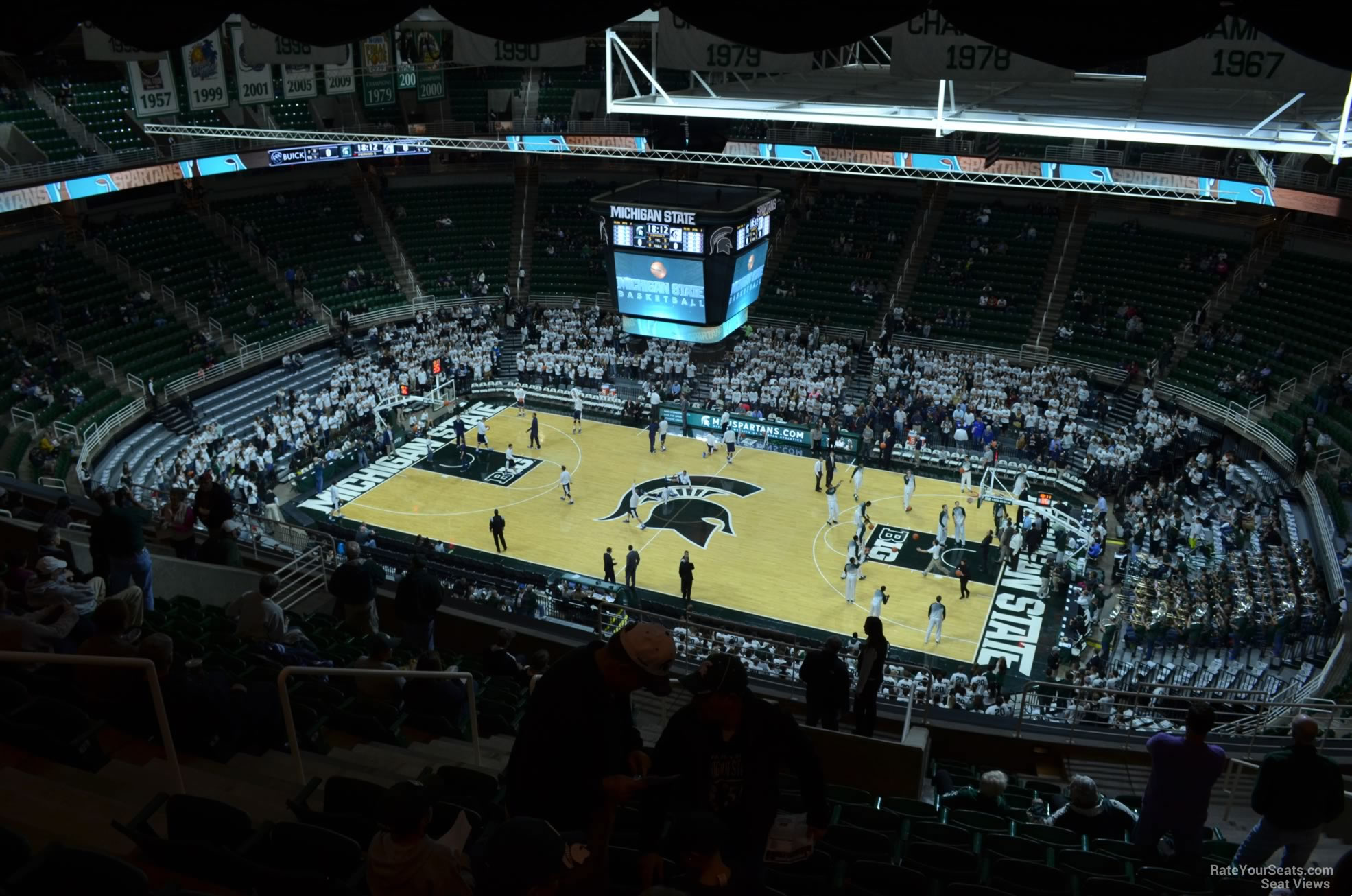 section 225, row 15 seat view  - breslin center