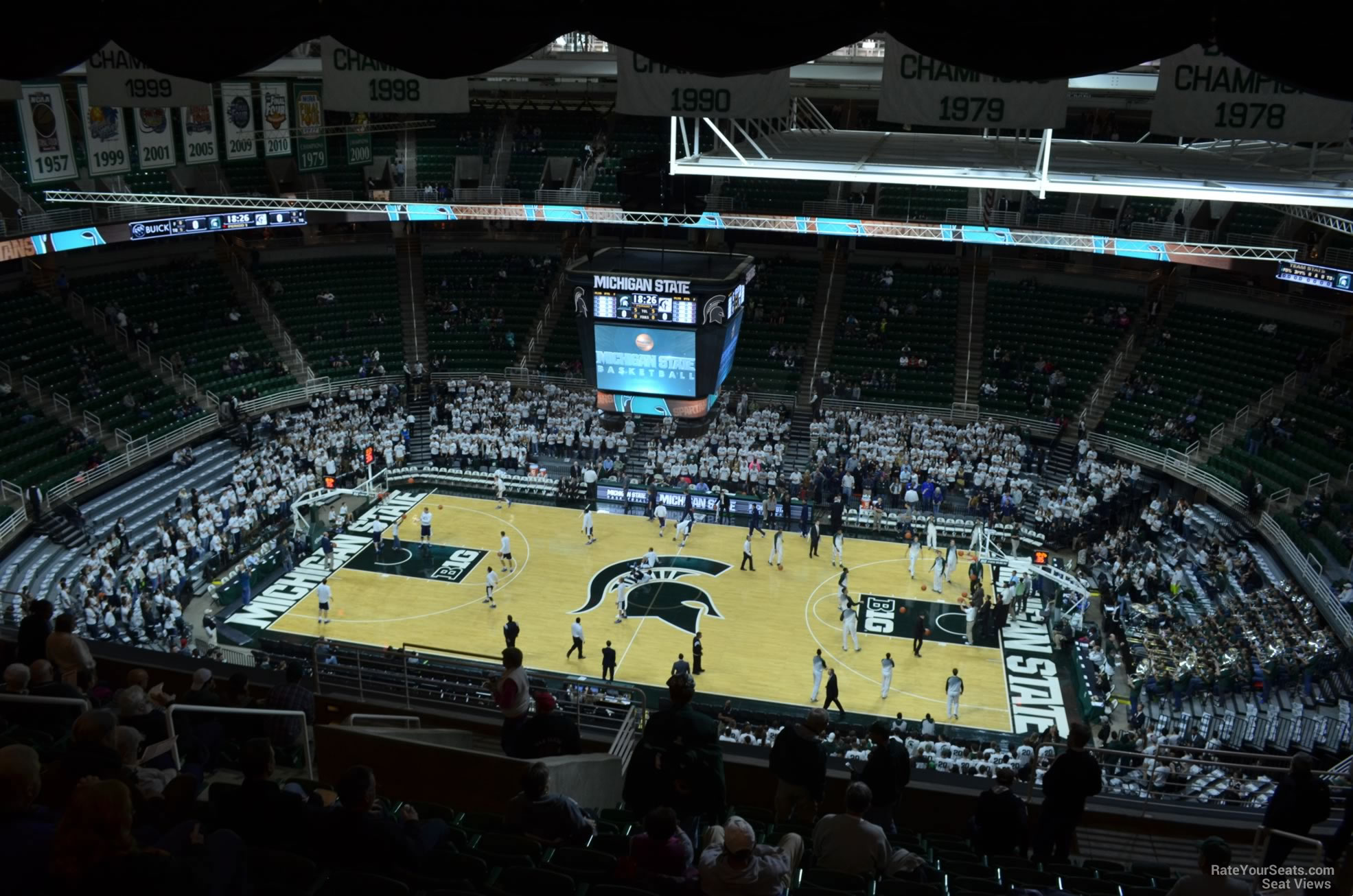 section 226, row 15 seat view  - breslin center