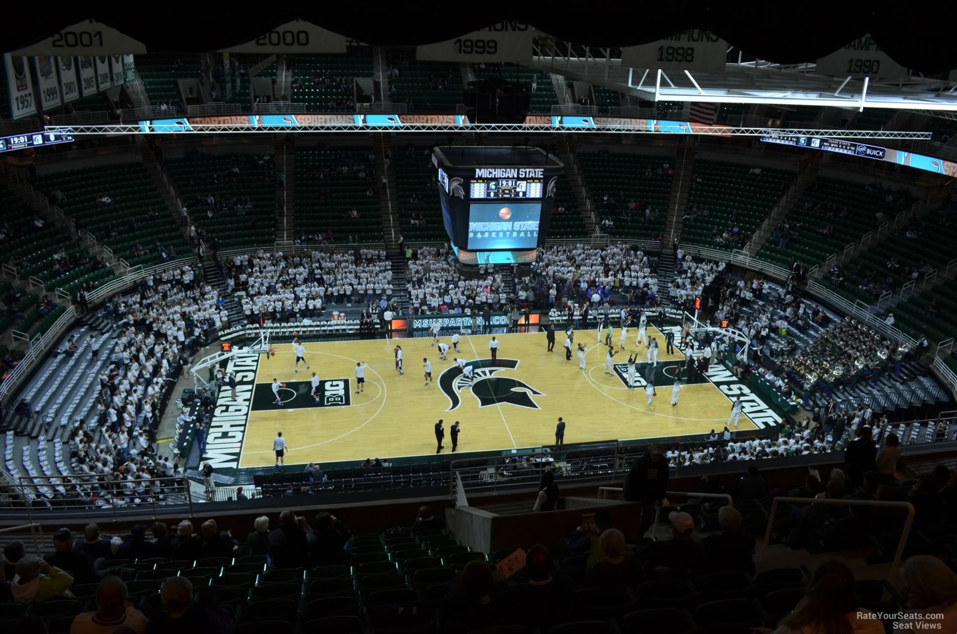 section 228, row 15 seat view  - breslin center