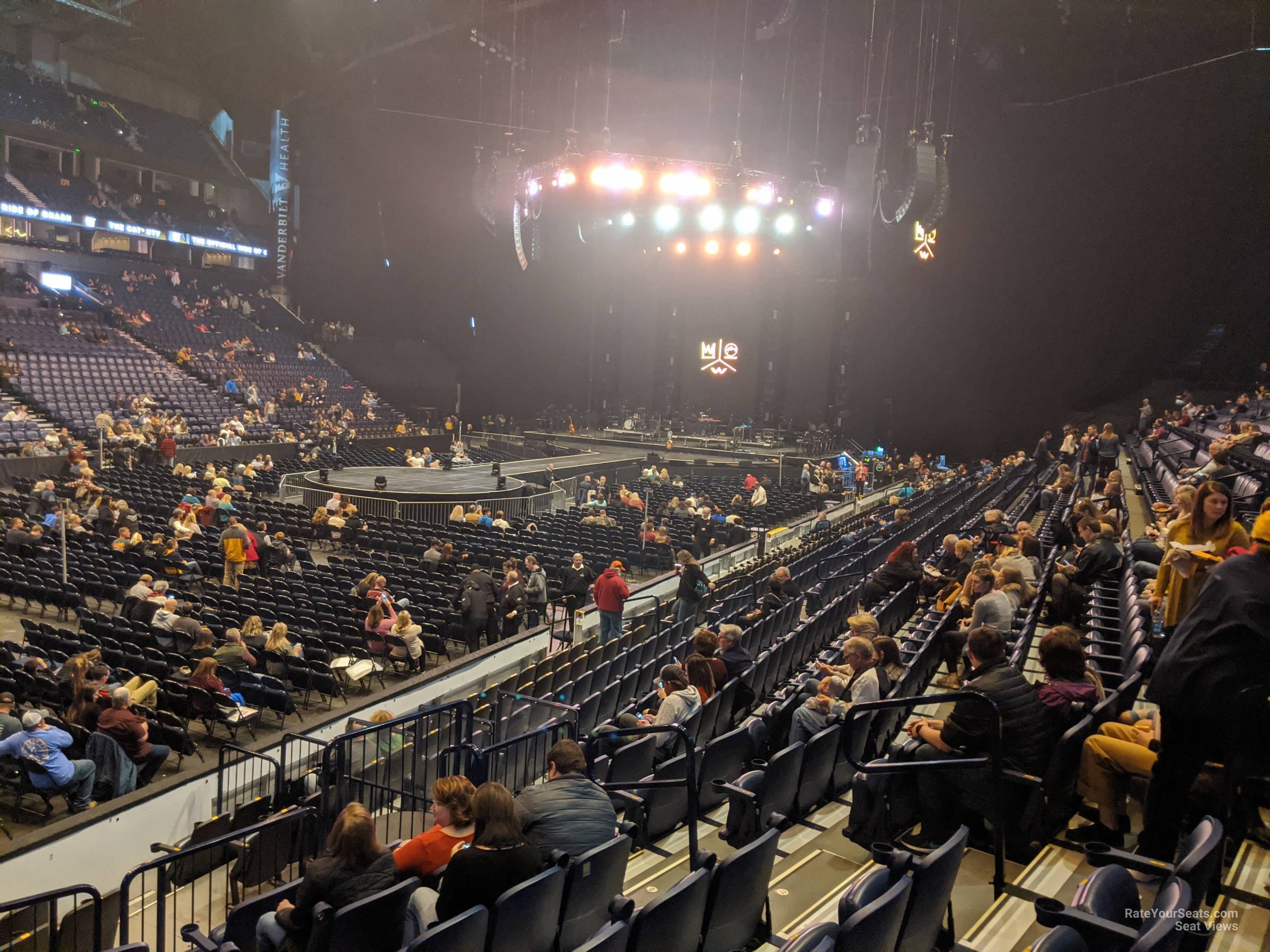 Bridgestone Arena Section 103 Concert Seating - RateYourSeats.com