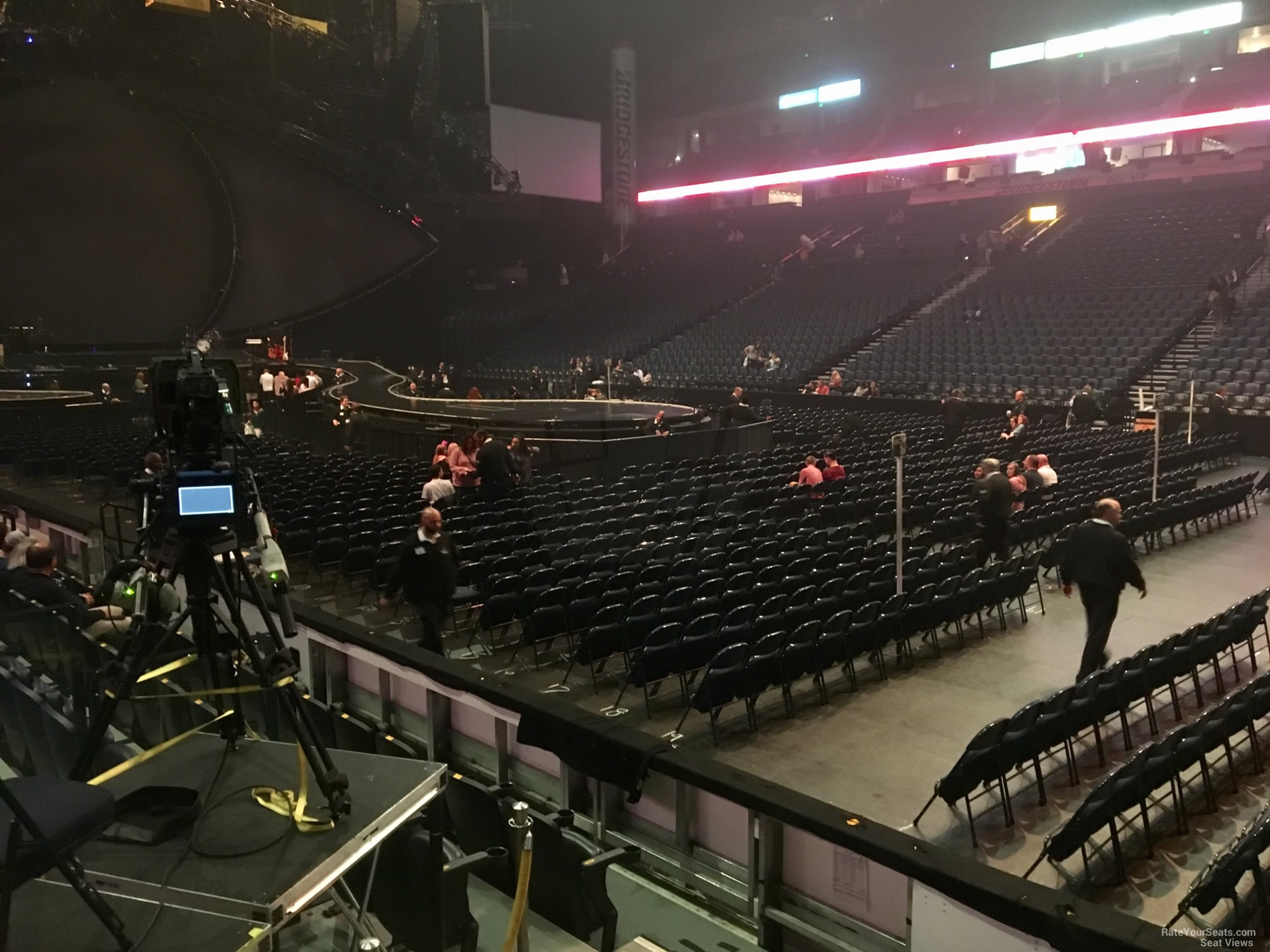 Bridgestone Arena Concert Seating Chart Rows