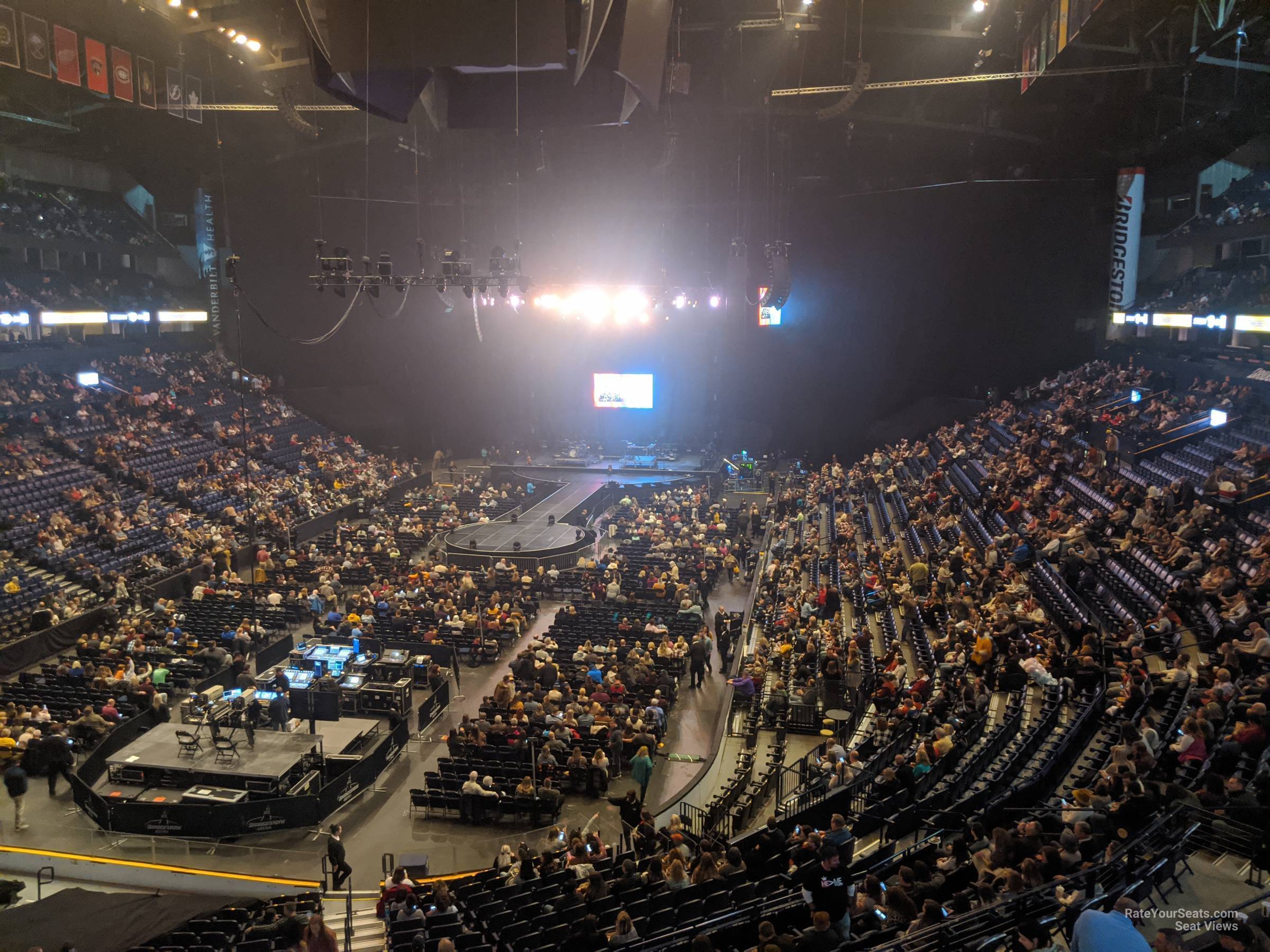 Bridgestone Arena Seat Views