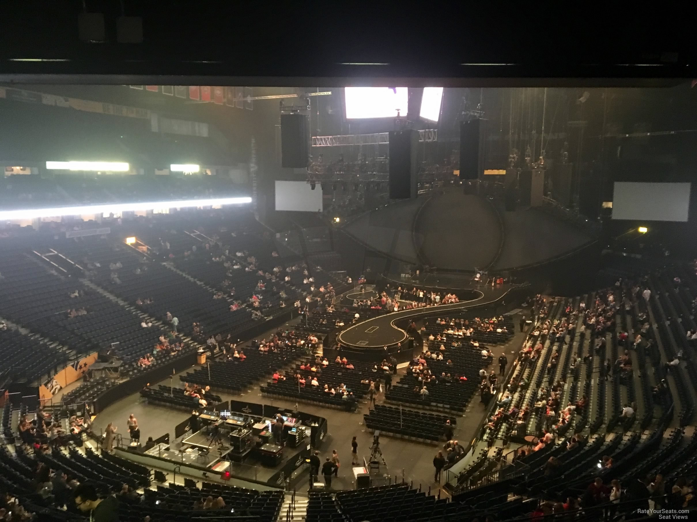 Bridgestone Arena Section 203 Concert Seating - RateYourSeats.com