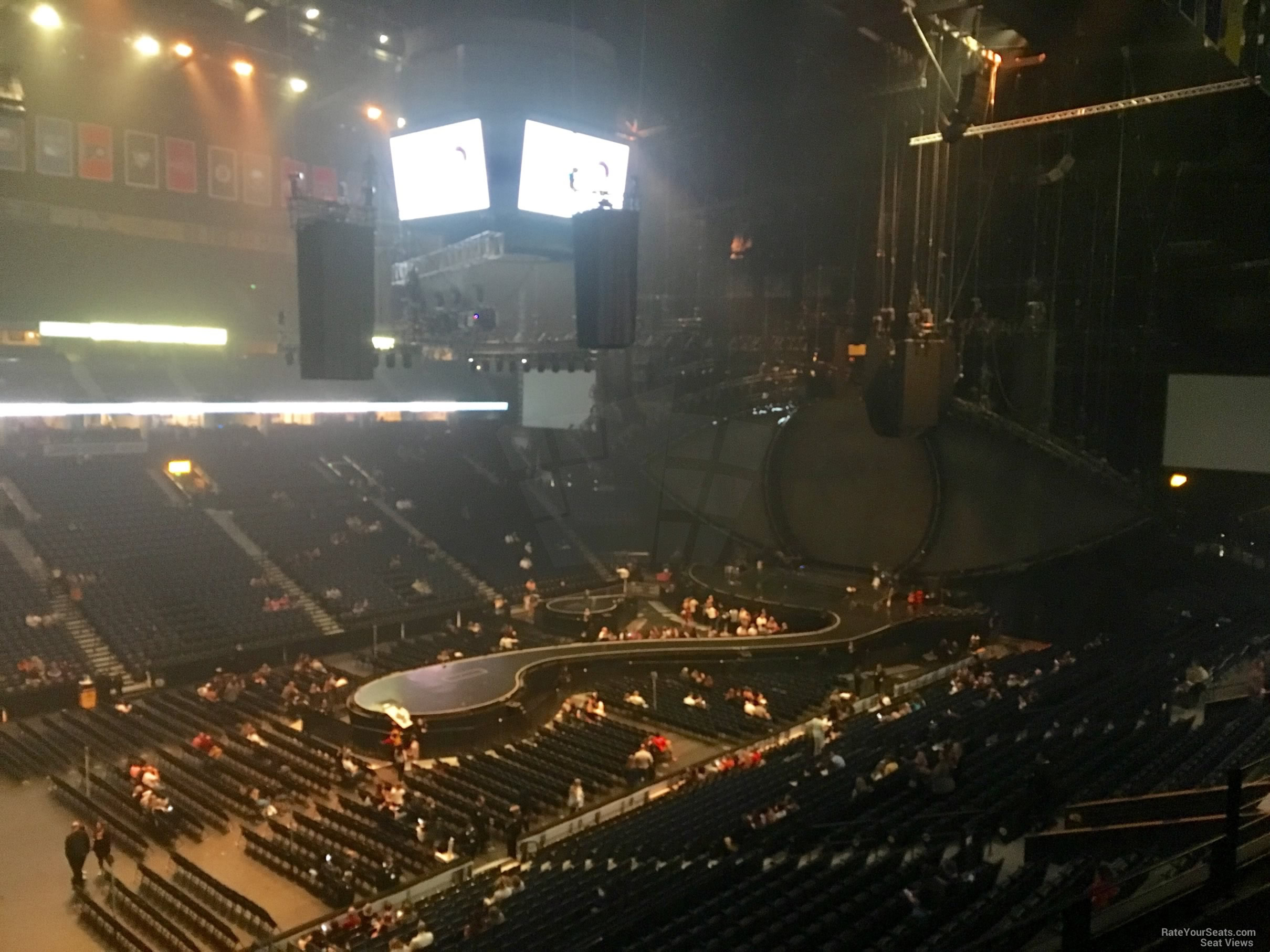 Bridgestone Arena Section 206 Concert Seating - RateYourSeats.com