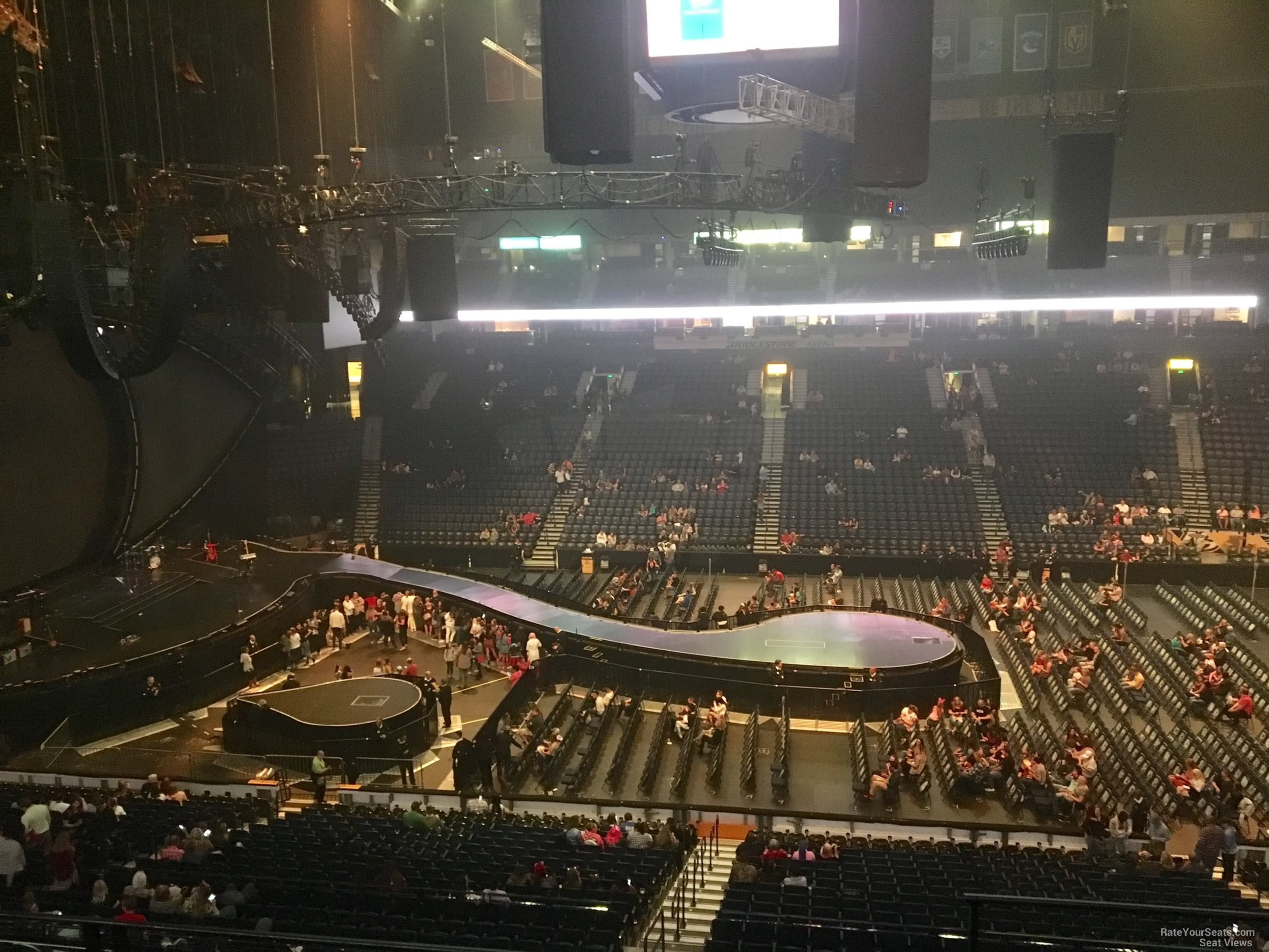 Bridgestone Arena Section 216 Concert Seating - RateYourSeats.com