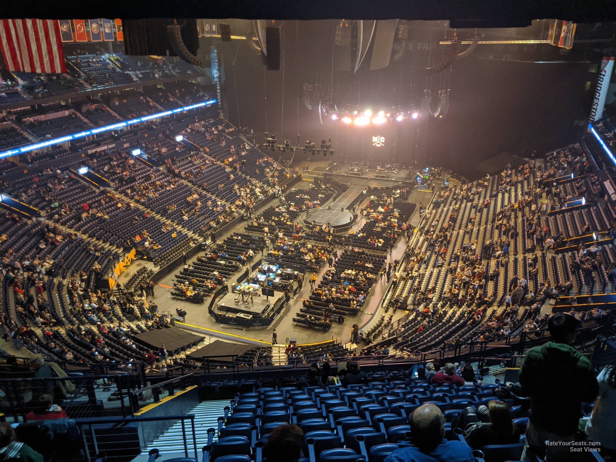 Bridgestone Arena Section 303 Concert Seating