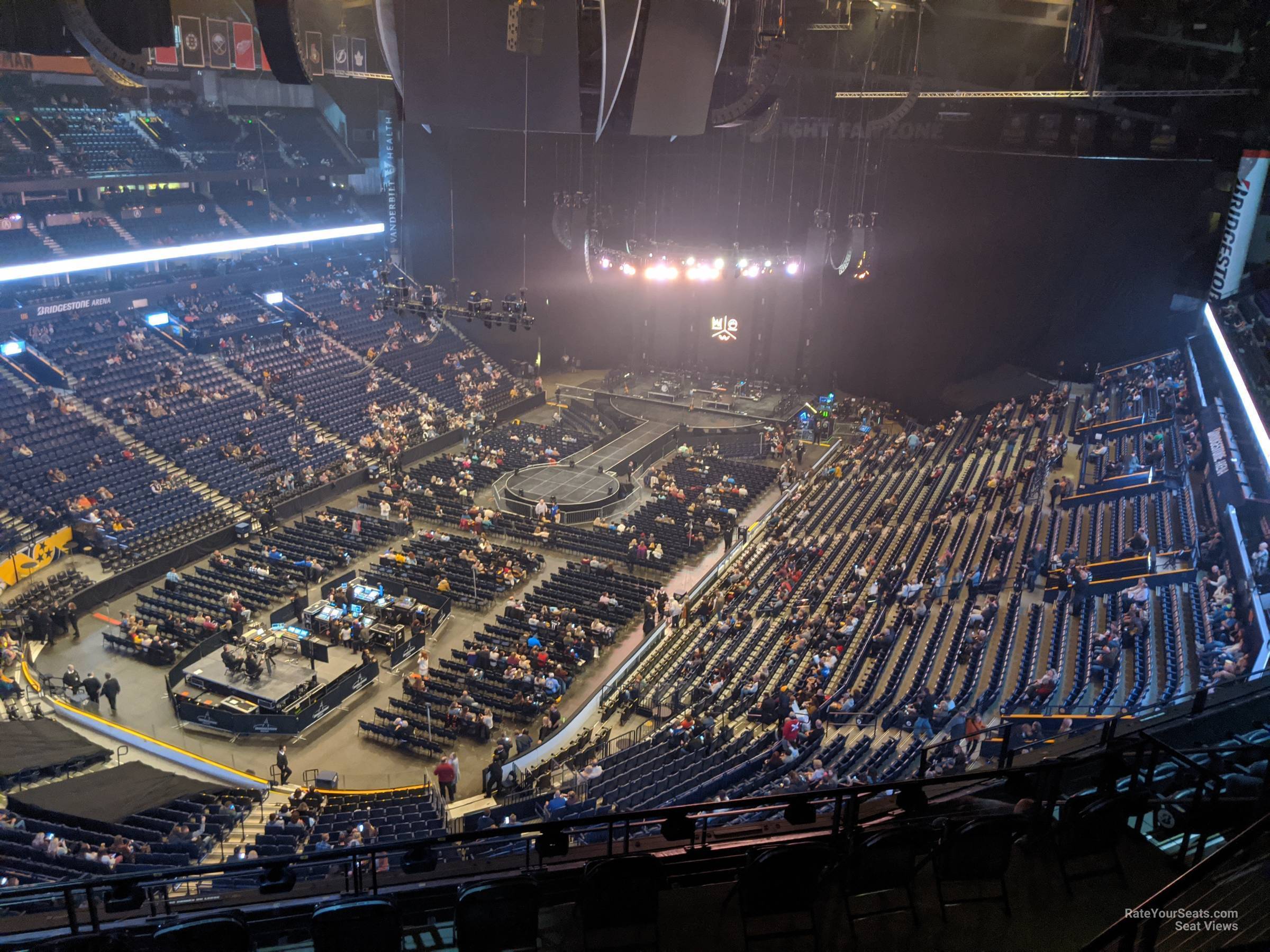 Section 304 at Bridgestone Arena - RateYourSeats.com