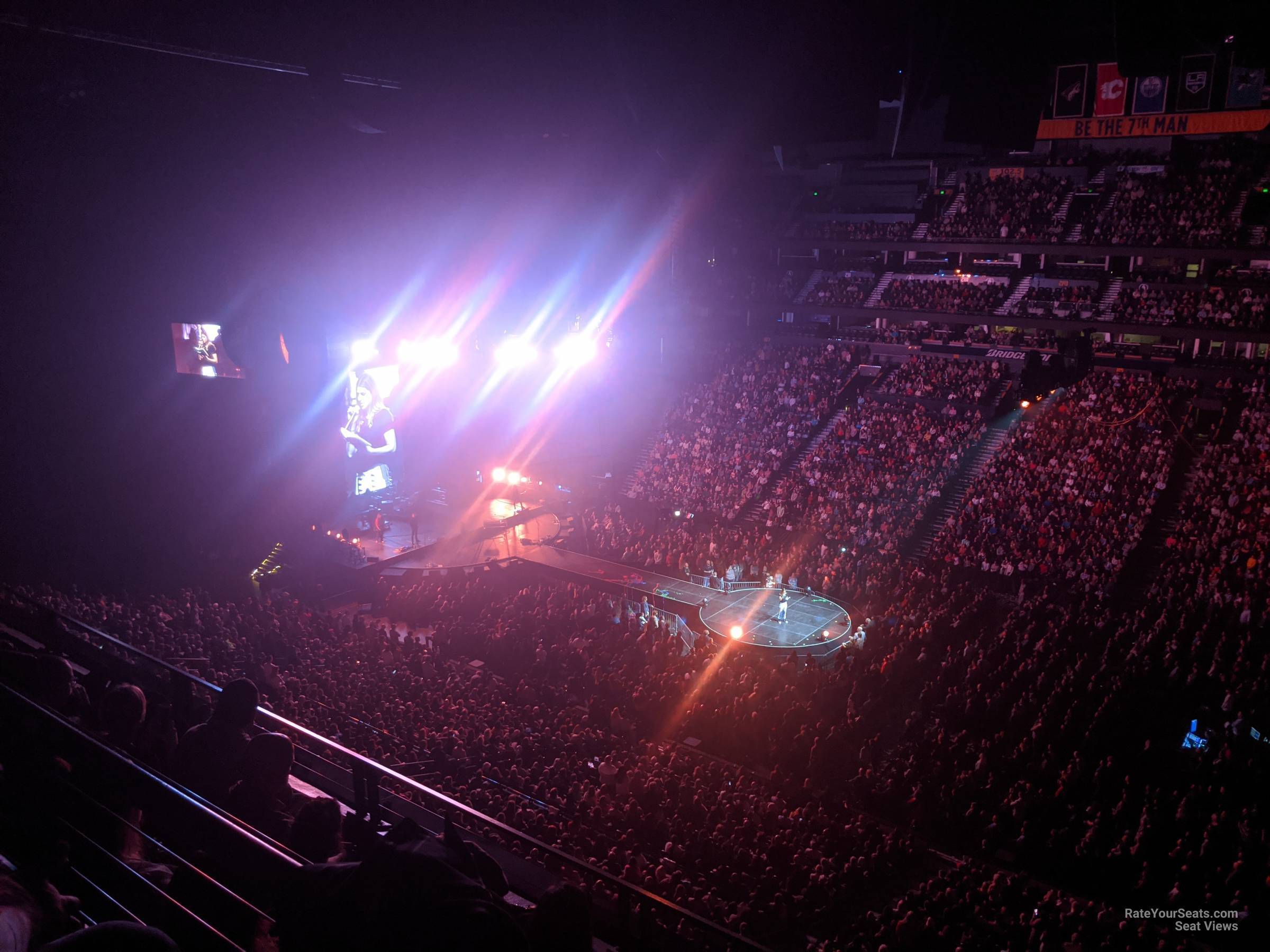 Bridgestone Arena Seat Views
