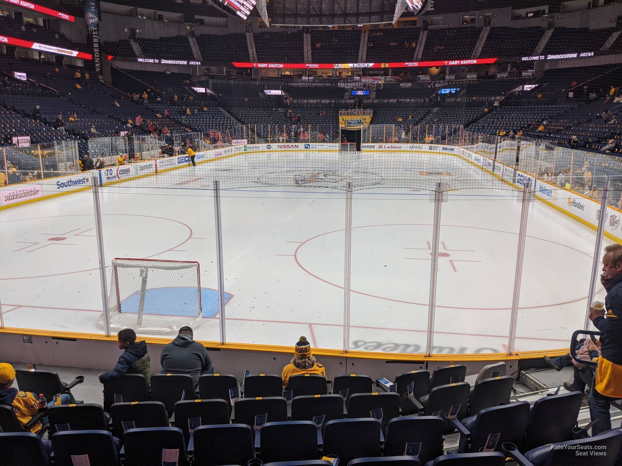 Bridgestone Arena Section 101 Nashville Predators