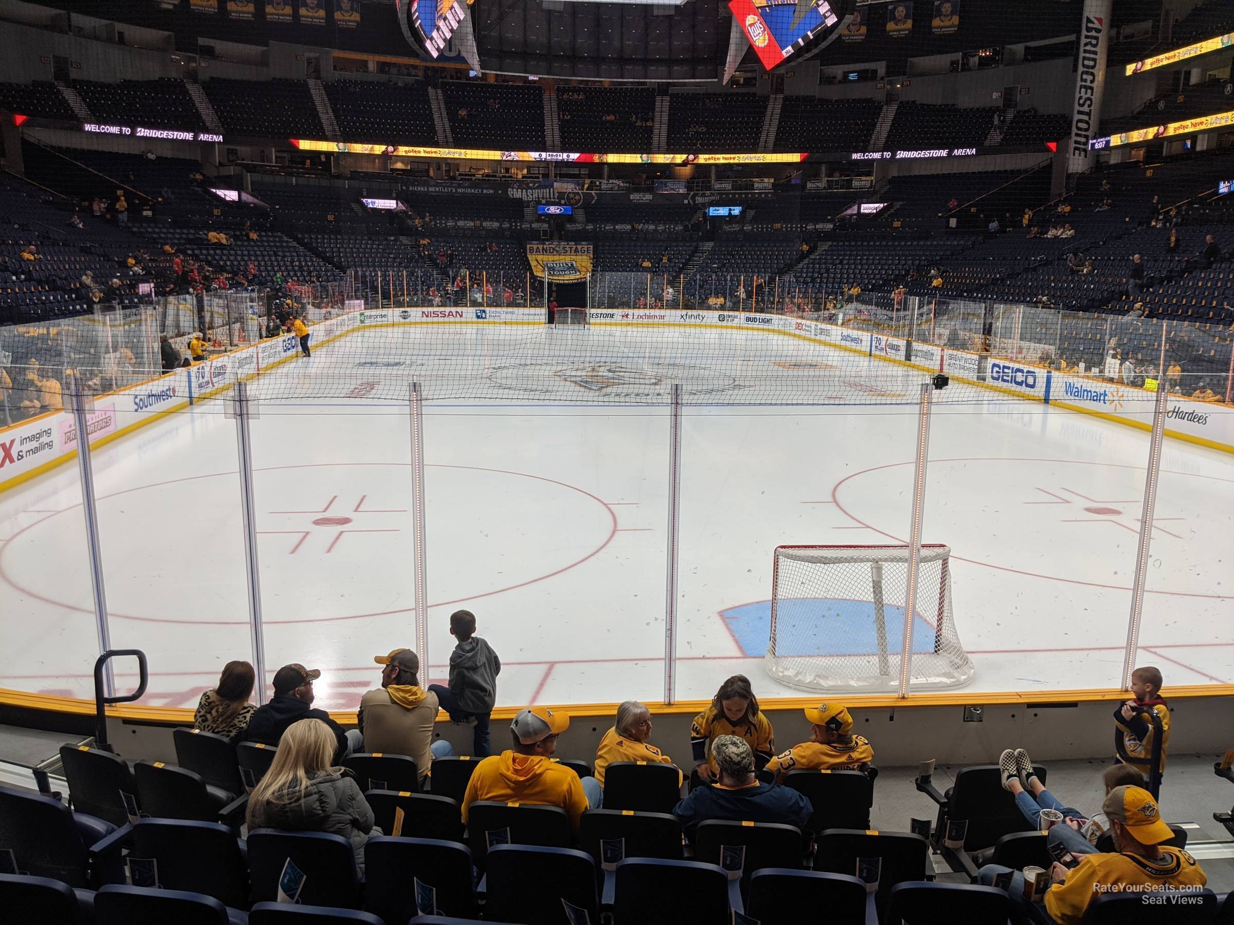 Section 120 at Bridgestone Arena RateYourSeats