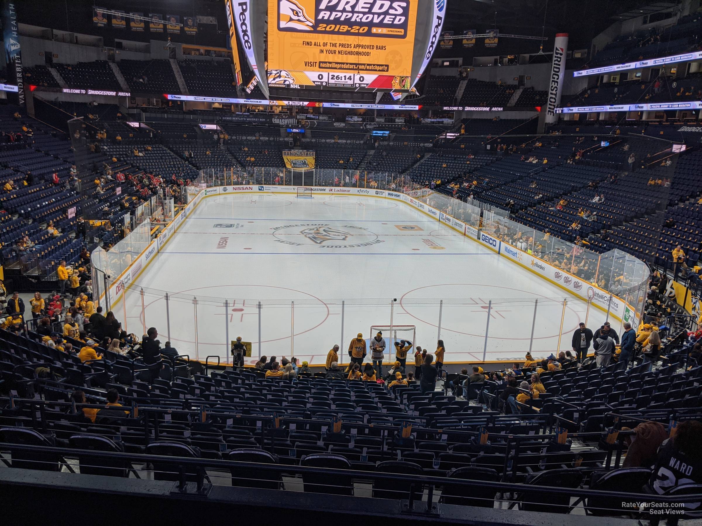 Section 120 at Bridgestone Arena RateYourSeats