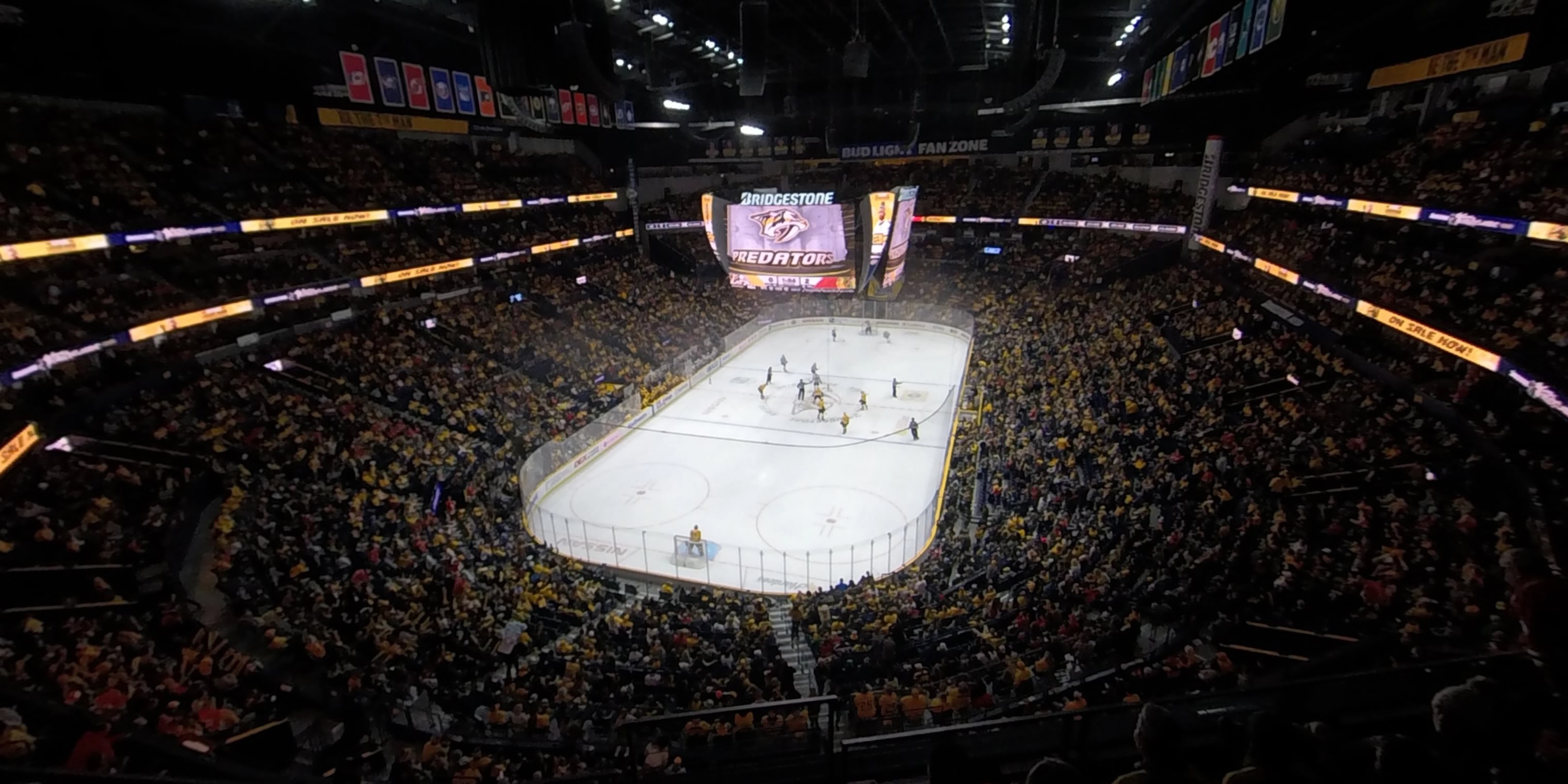 section 302 panoramic seat view  for hockey - bridgestone arena