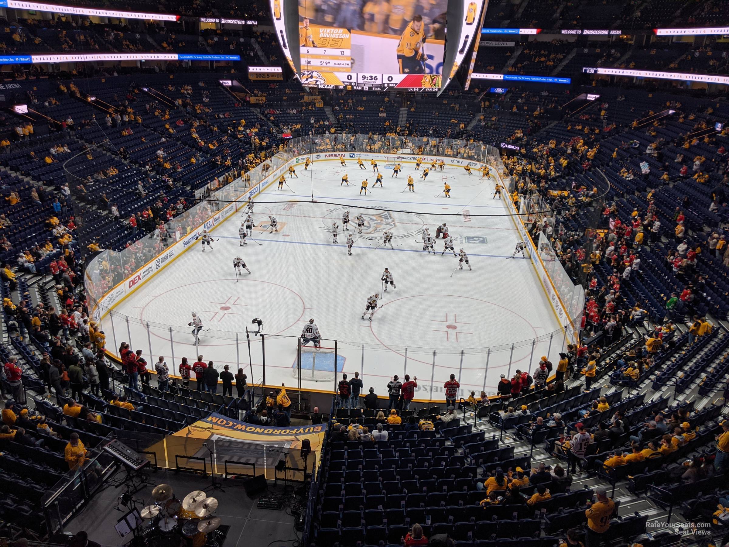 Bridgestone Arena Section 318 - Nashville Predators - RateYourSeats.com