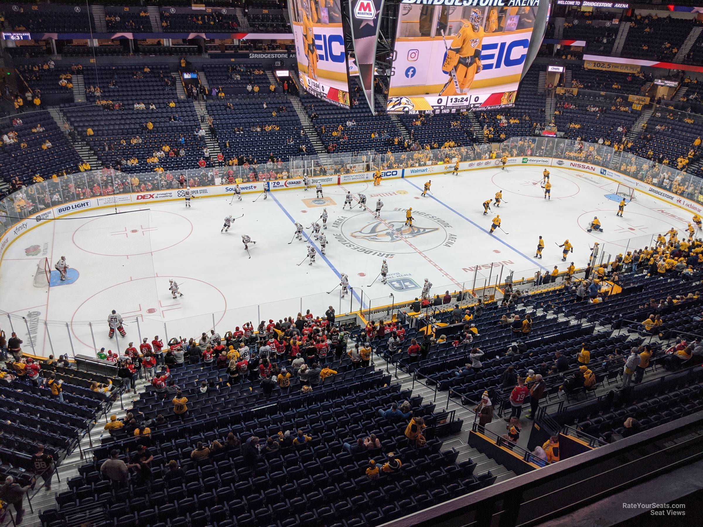 Section 324 At Bridgestone Arena - RateYourSeats.com