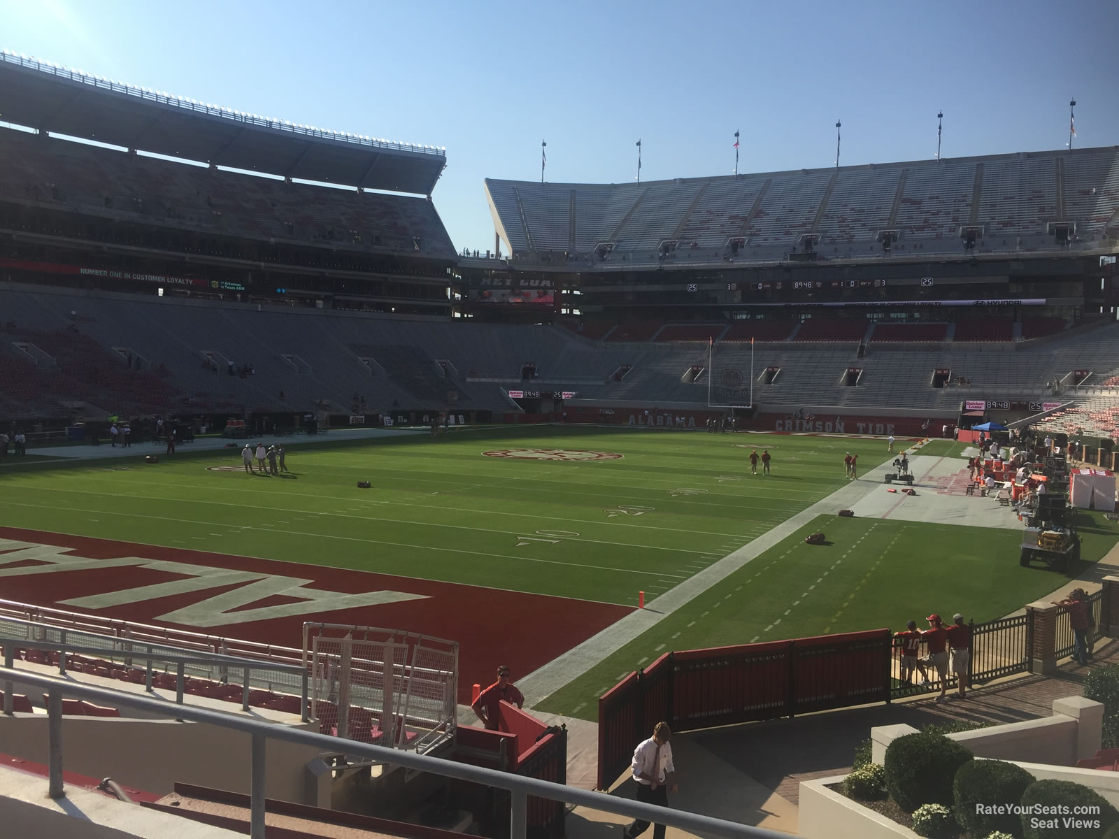 Section N1 At Bryant Denny Stadium Rateyourseats Com