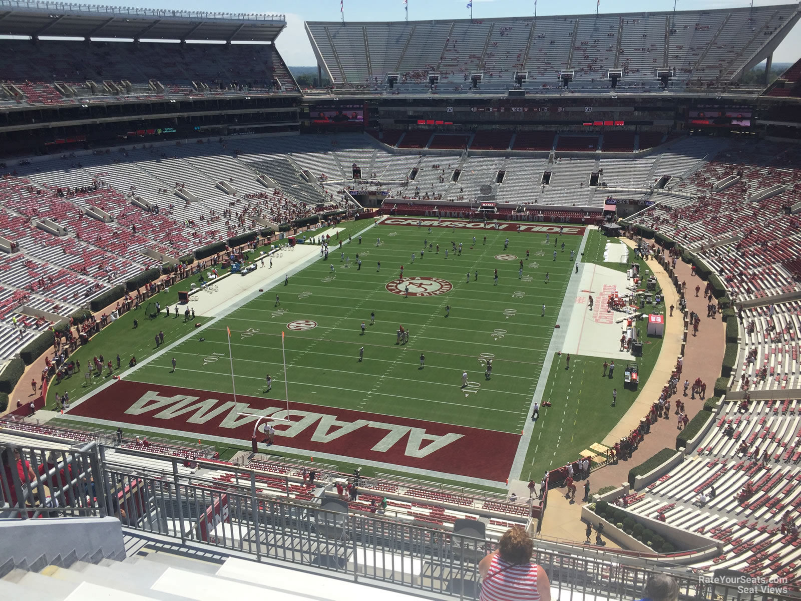 Bryant Denny Seating Chart Rows