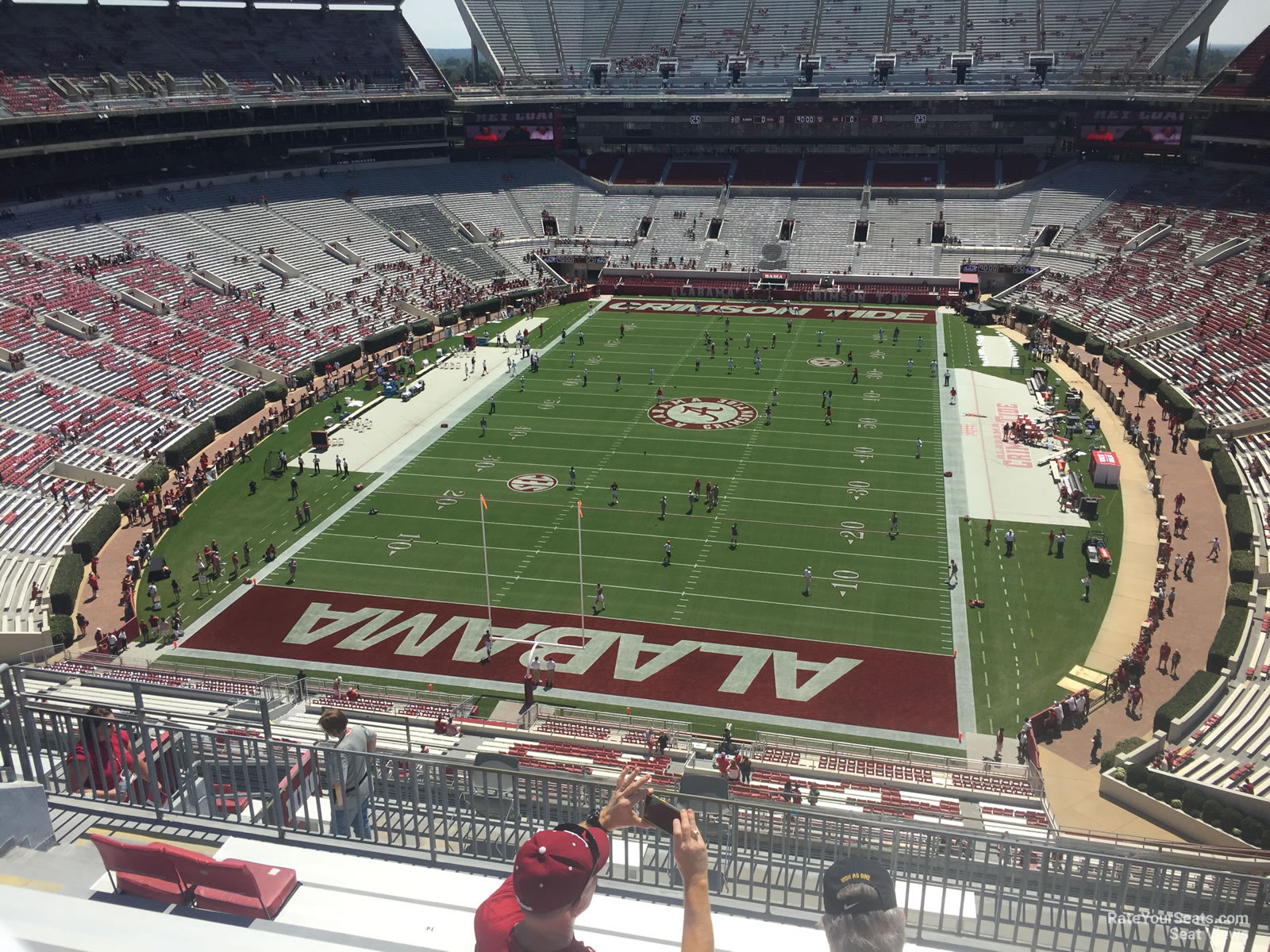 Section Nn6 At Bryant Denny Stadium Rateyourseats Com