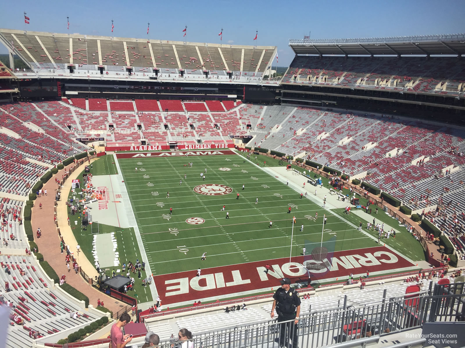 Section Ss10 At Bryant Denny Stadium Rateyourseats Com