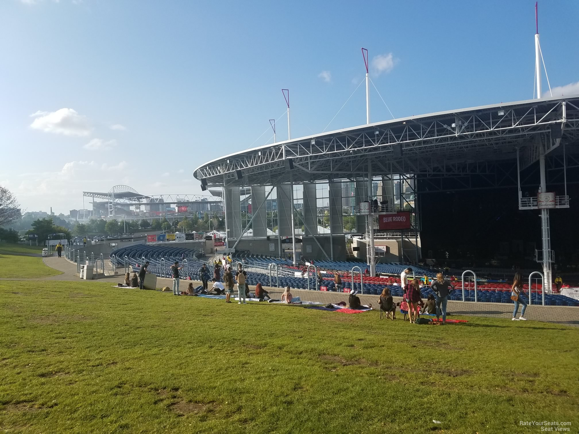 Budweiser Stage Lawn - RateYourSeats.com