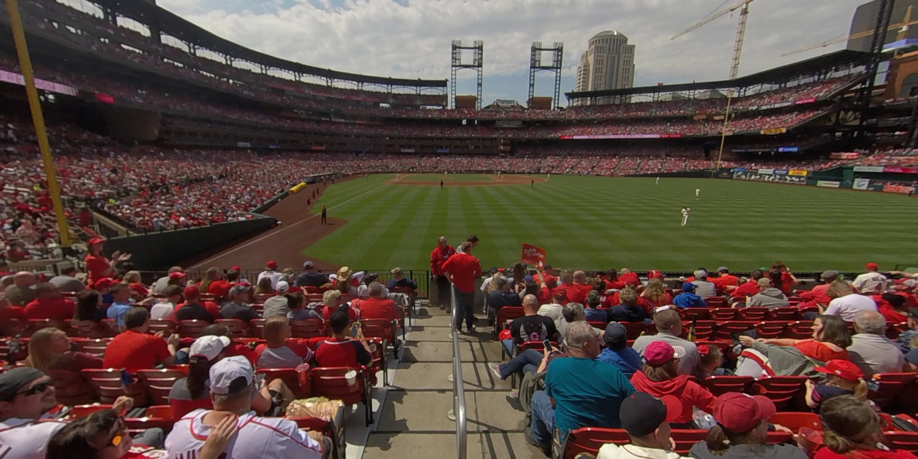 Section 127 at Busch Stadium 