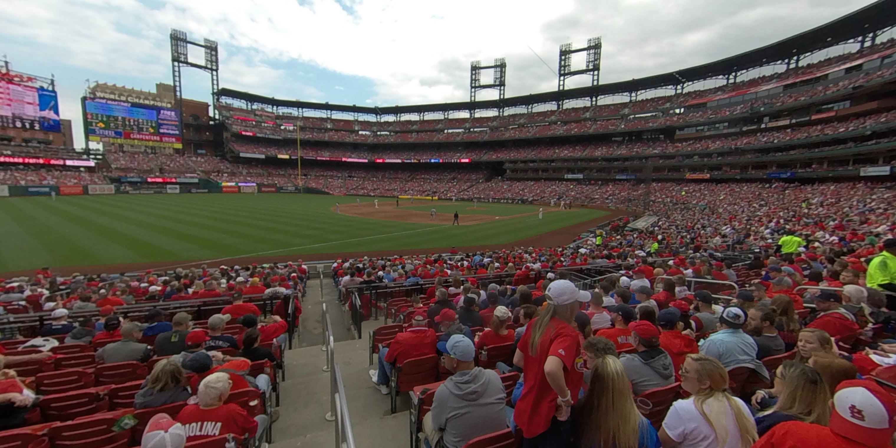 Busch Stadium seating chart  Cubs tickets, St louis cardinals, Cincinnati  reds tickets