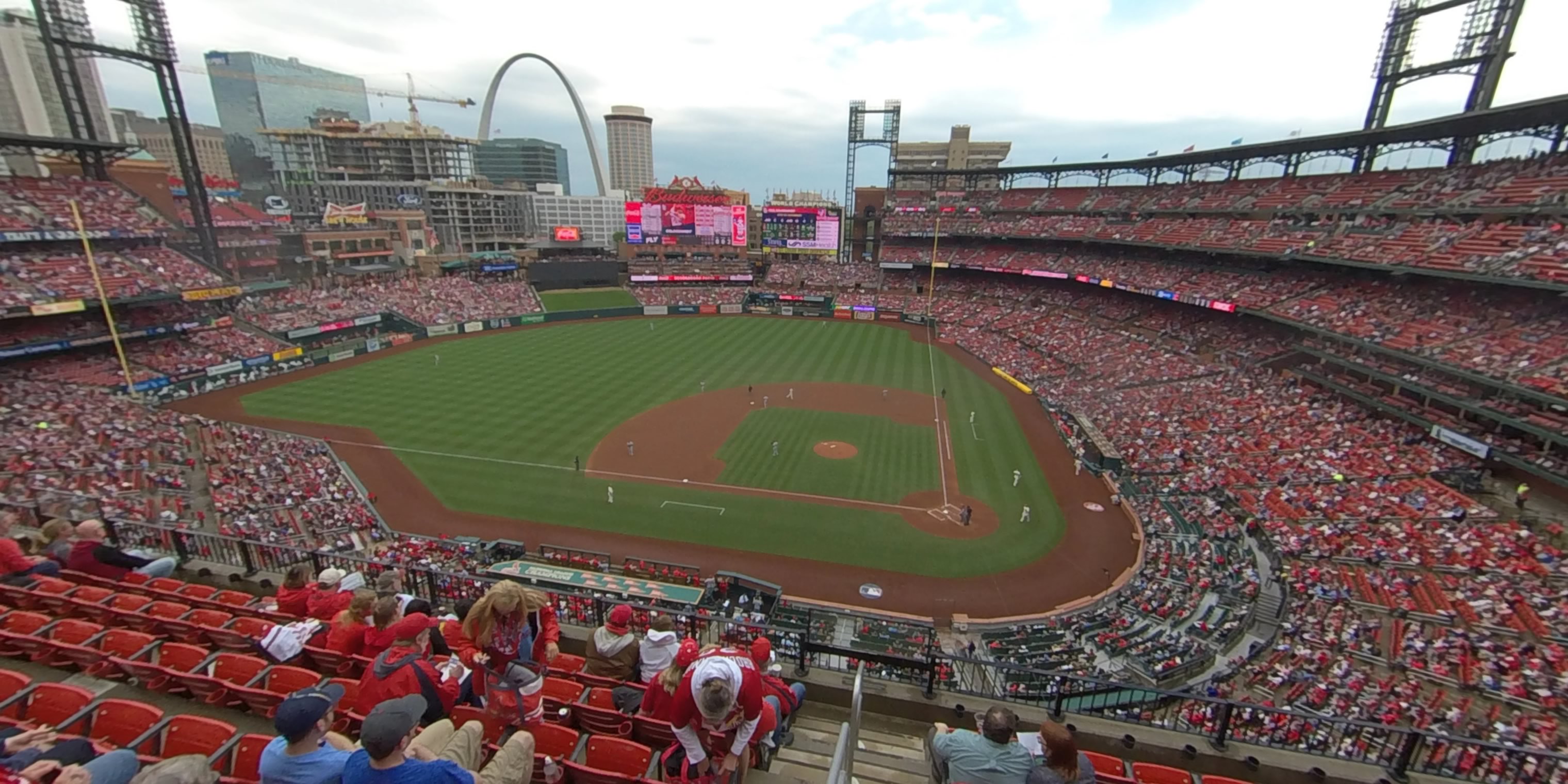 St. Louis, USA. 18th July, 2023. General view of Busch Stadium