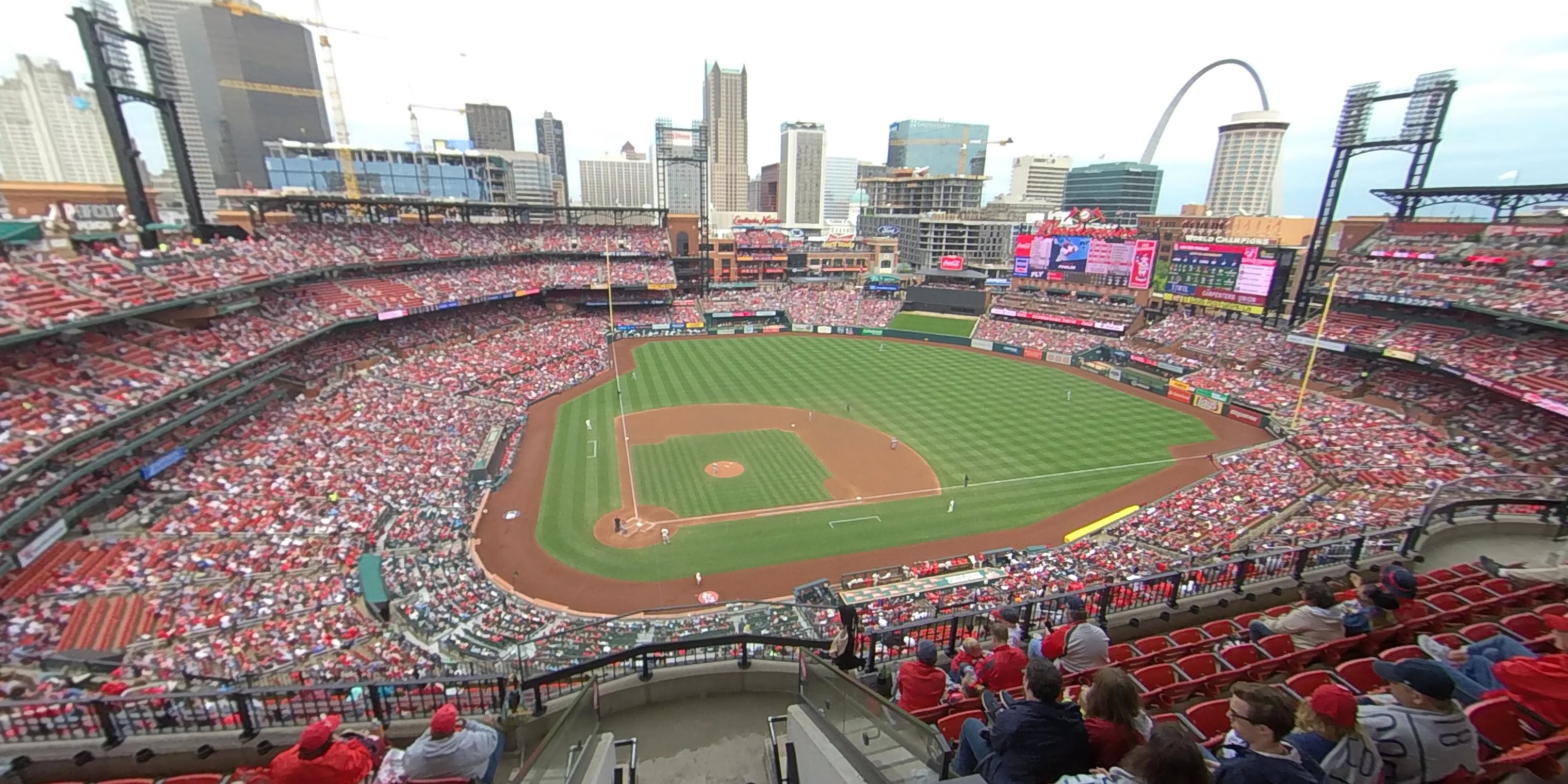 St Louis - Busch Stadium at Sunset, Large On Black See wher…