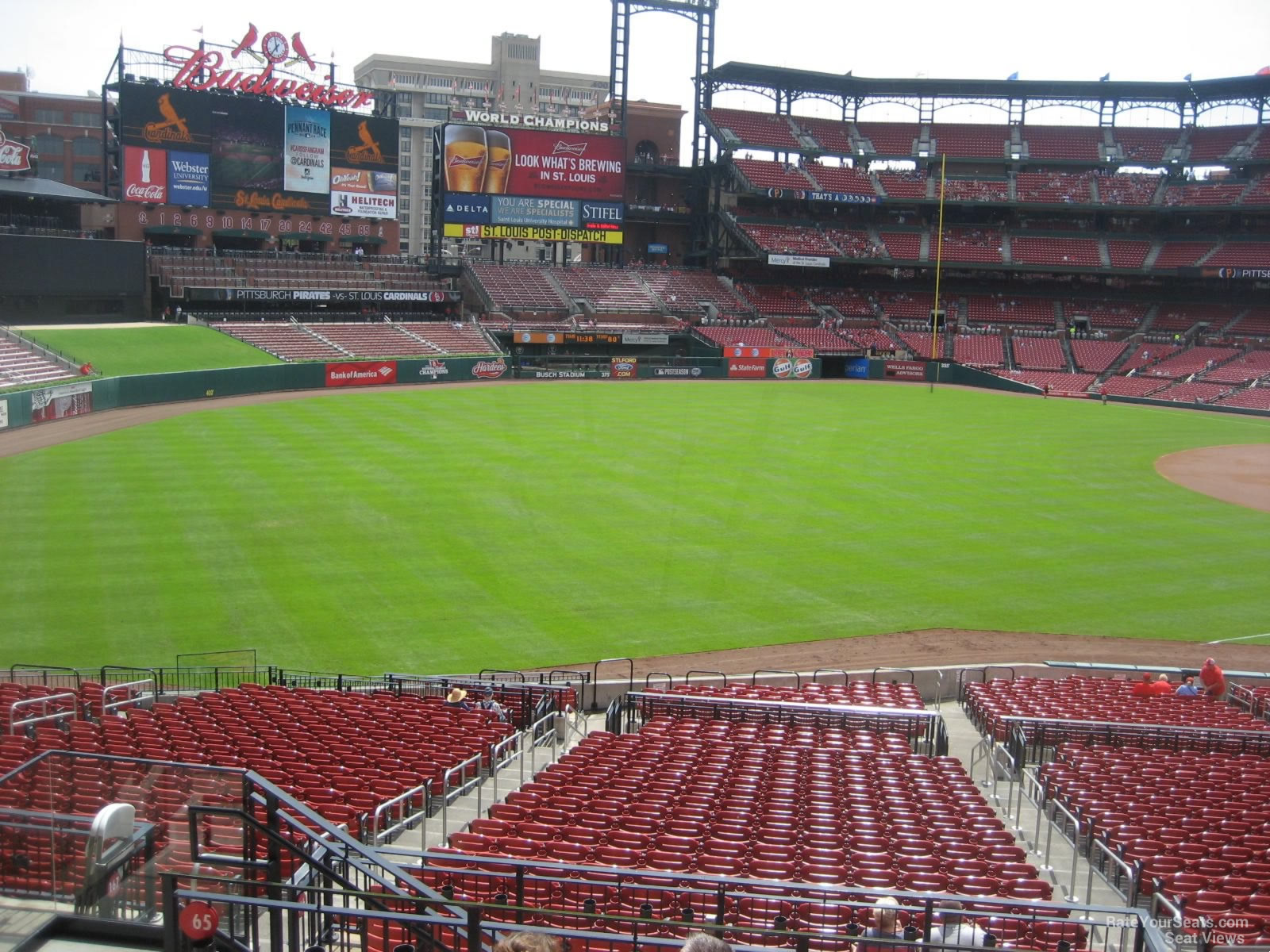 St. Louis Cardinals Busch Stadium Seat Pendant Necklace