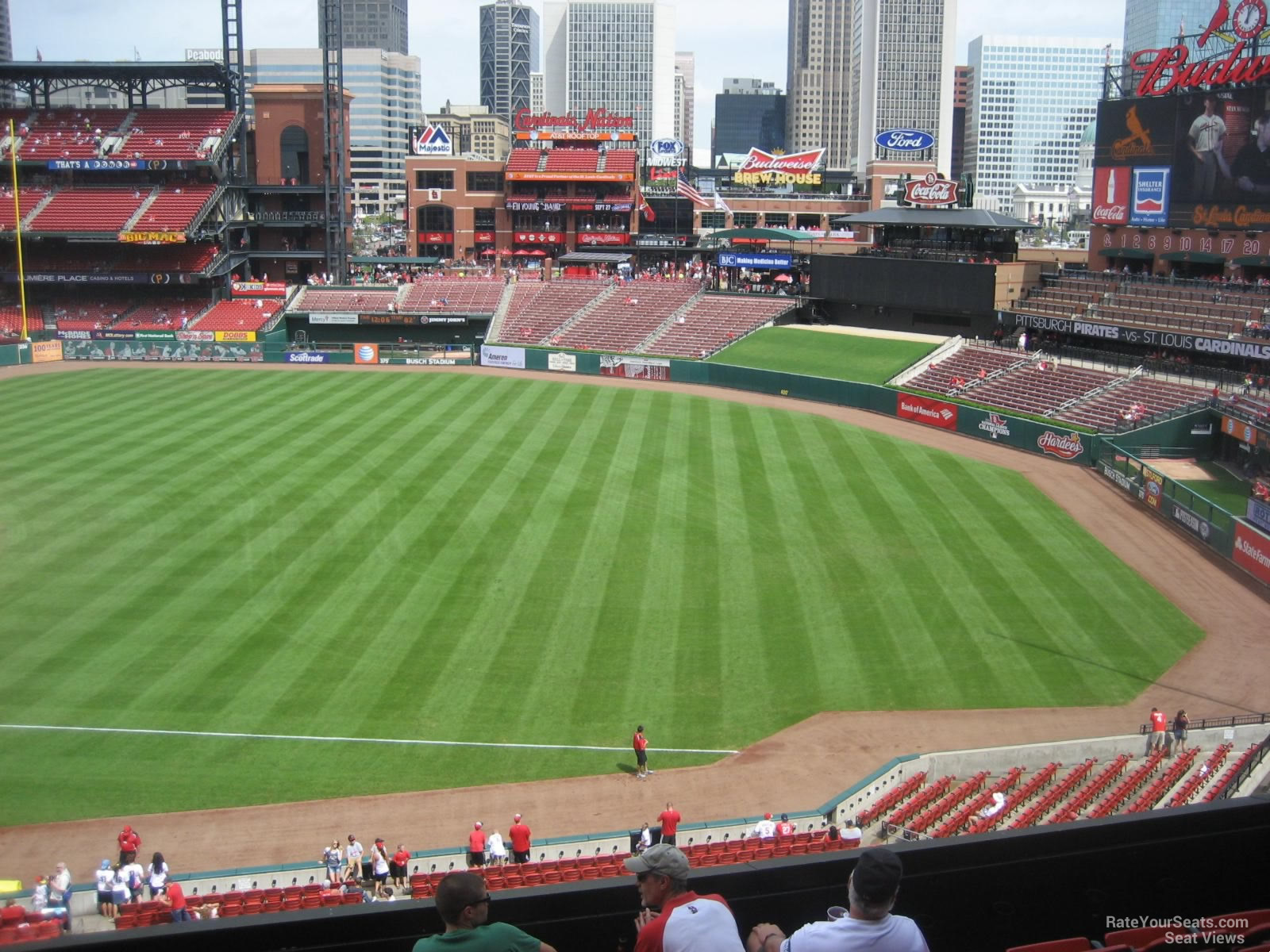 Shaded Seats at Busch Stadium - Cardinals Tickets in the Shade