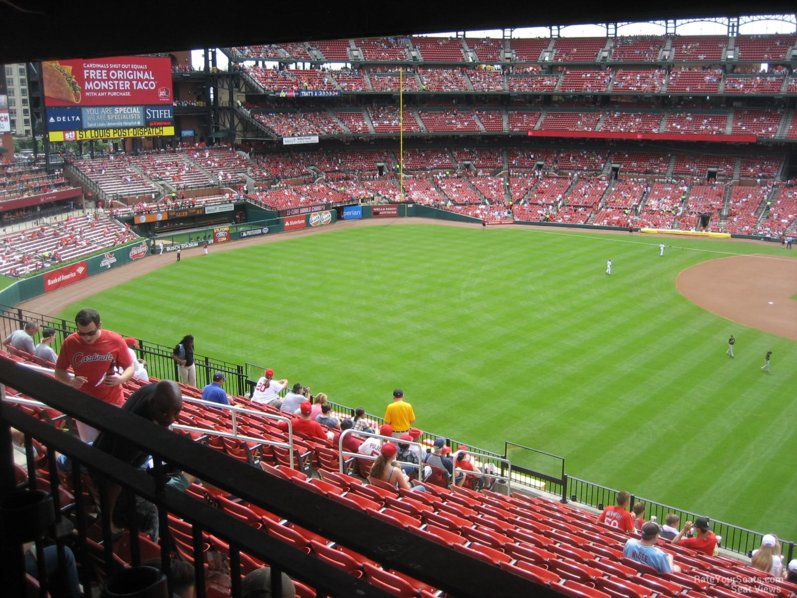 Busch Stadium Right and Left Field Loge 