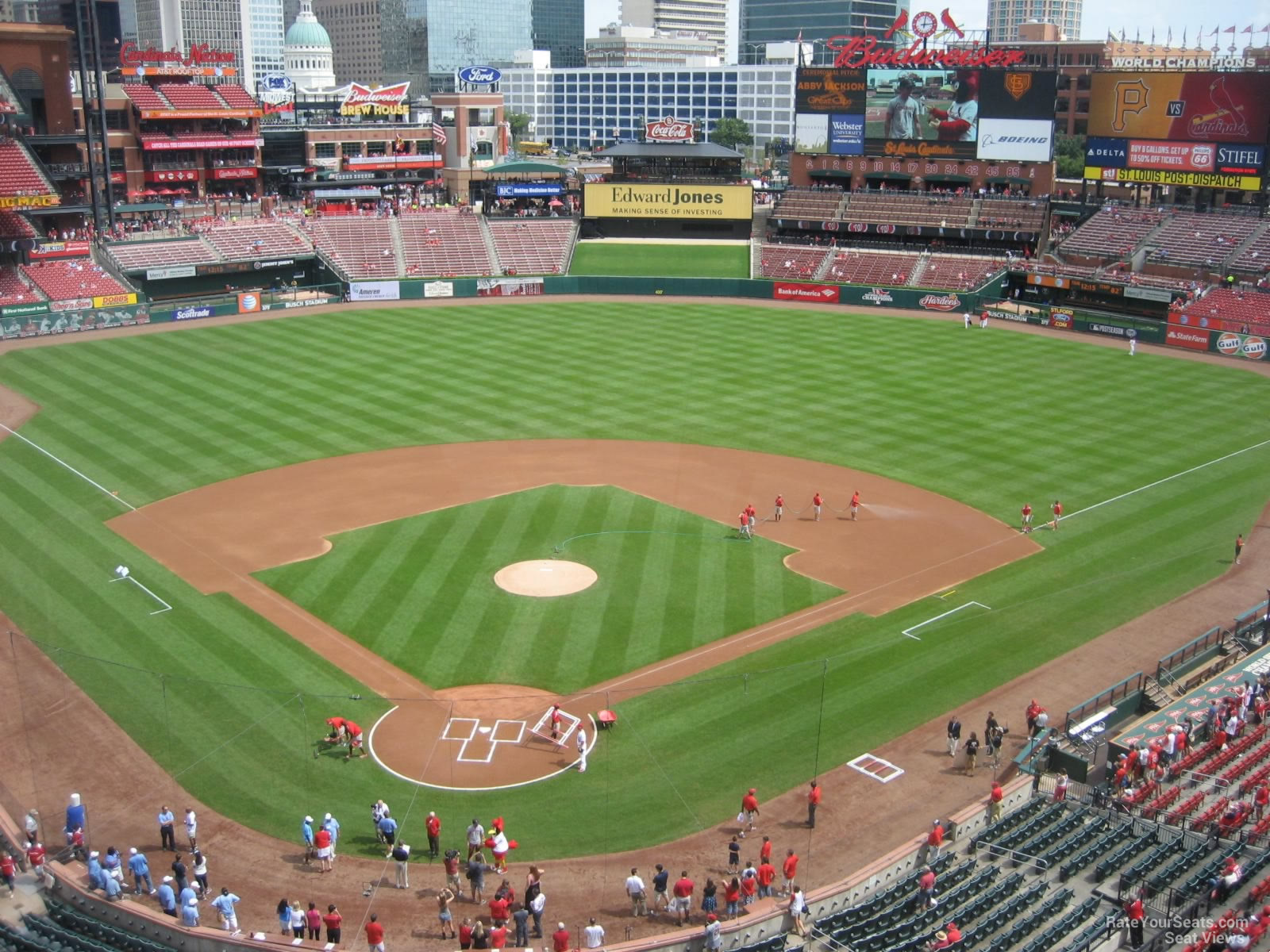 Busch Stadium Section 348 - RateYourSeats.com