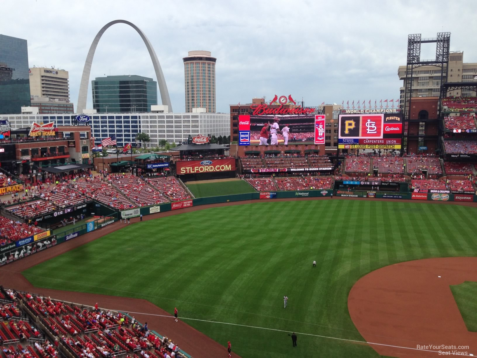 Busch Stadium Section 358 - RateYourSeats.com